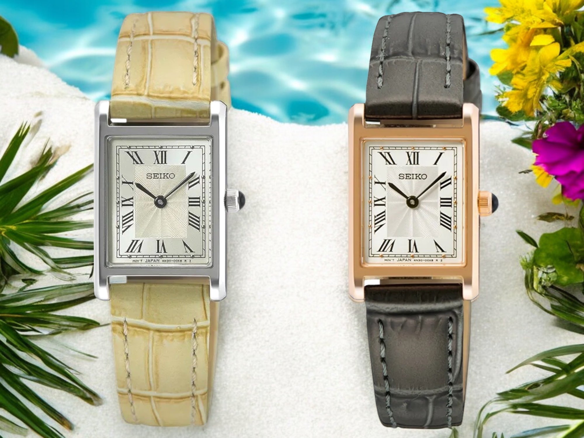 Nouveautés Seiko Essentials : un parfum d'été avec les SWR095P1 et SWR096P1