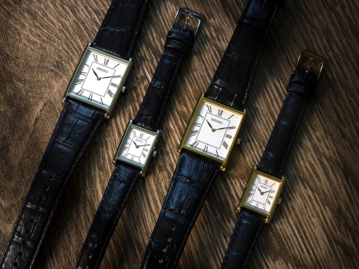The iconic Seiko Essentials series at PSB WATCHES