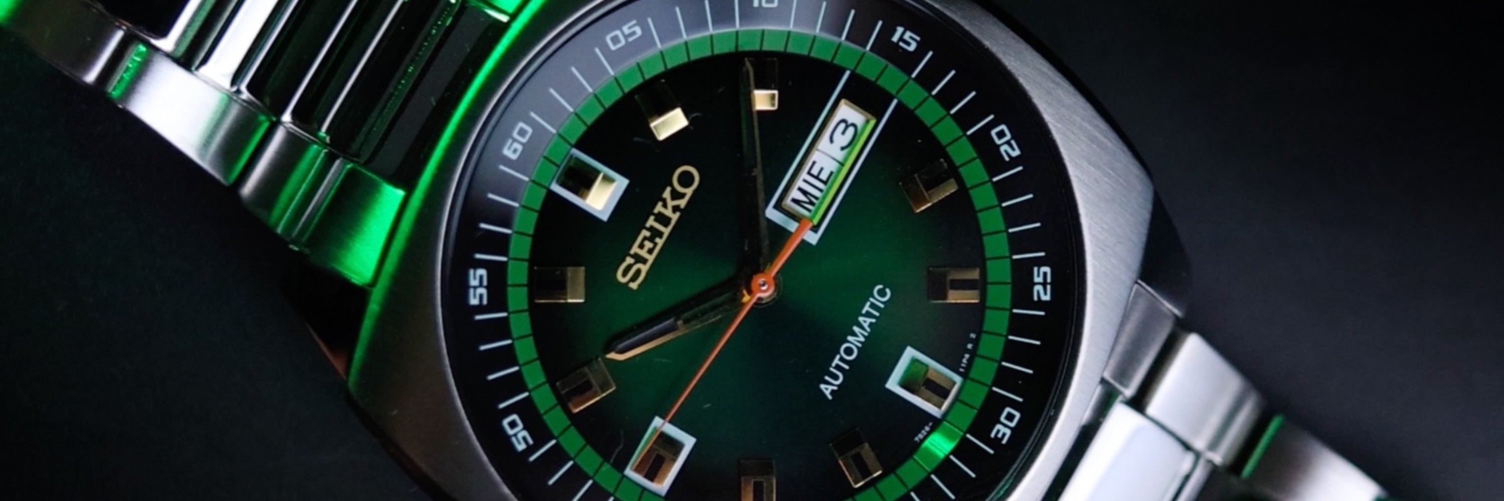 Montres cadran vert