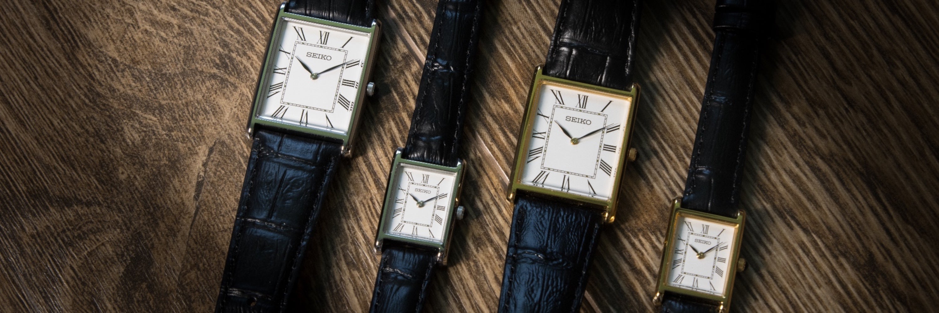 Gamme de montres Seiko SWR, modèles hommes et femmes