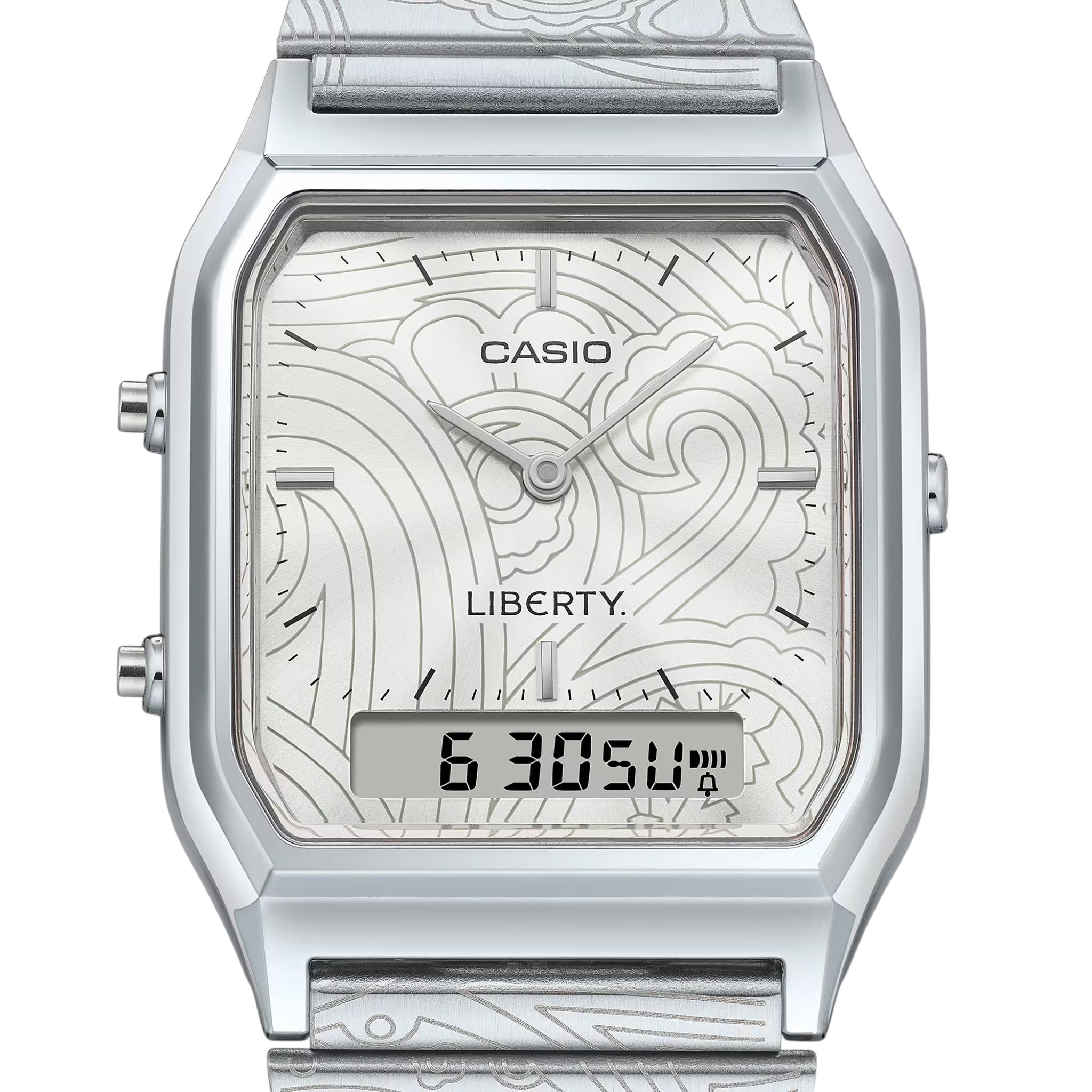 Casio Vintage Unisex AQ-230ELT-7A Silver Limited Edition Liberty London Watch