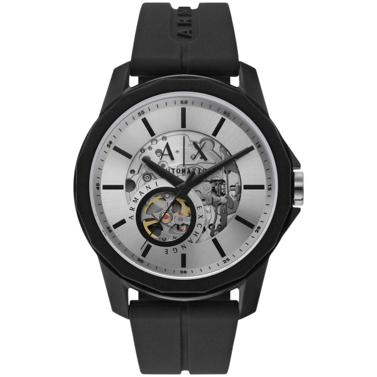 Armani Exchange Skelettzifferblatt AX1726 Herrenuhr Weiß