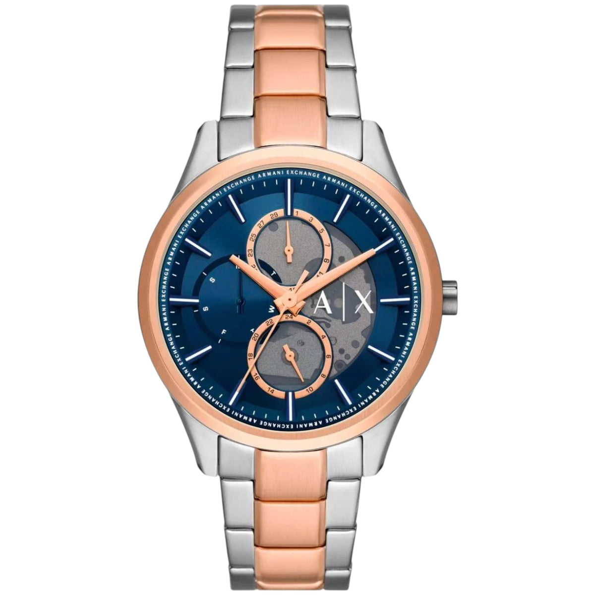 Reloj Armani Exchange AX1874 Hombre Azul Rosa Plateado