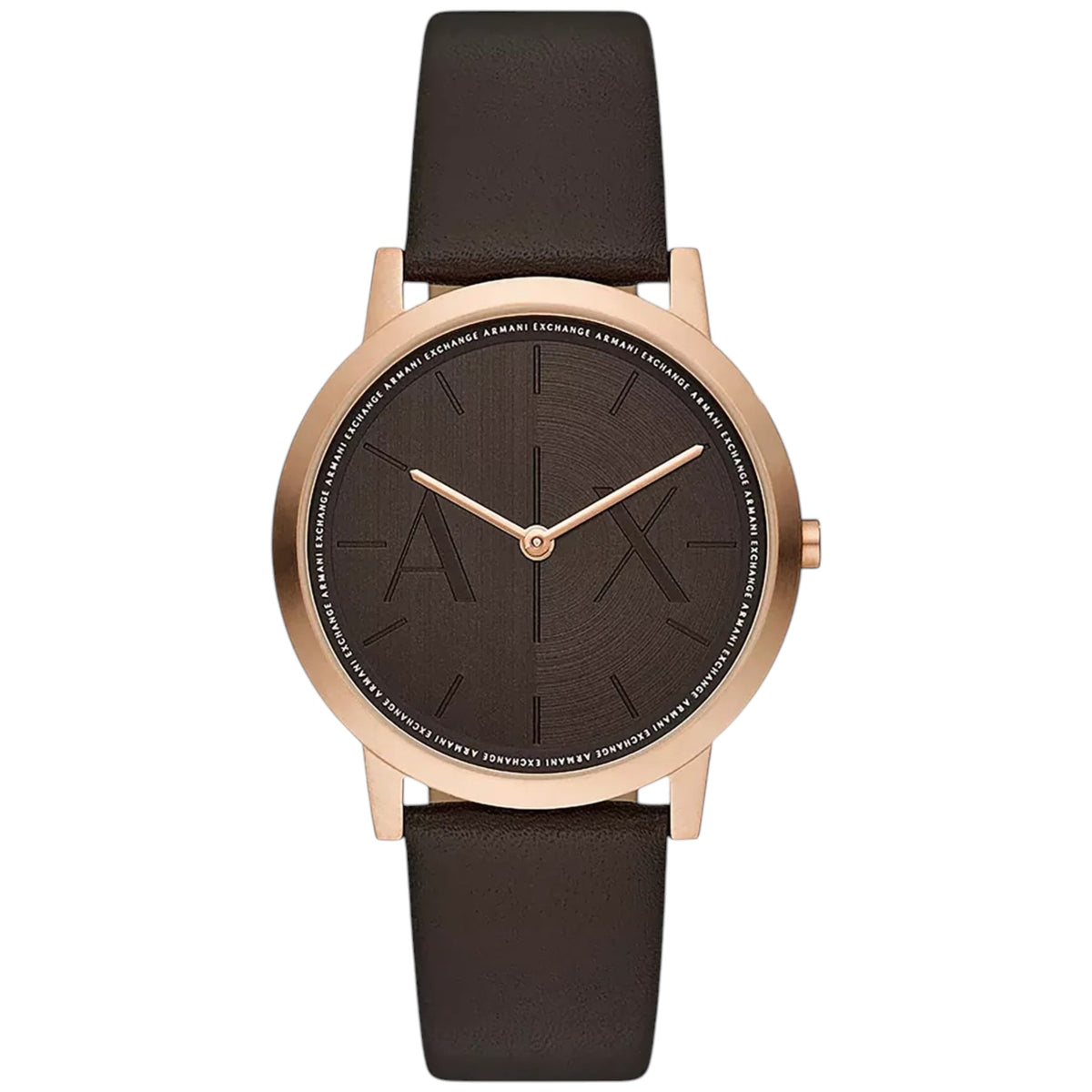 Reloj Armani Exchange AX2873 Hombre Marrón Rosa