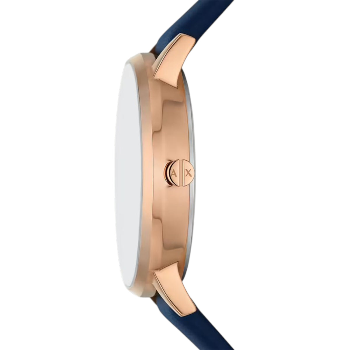 Orologio Armani Exchange AX7149SET Donna Blu Oro Rosa con collana