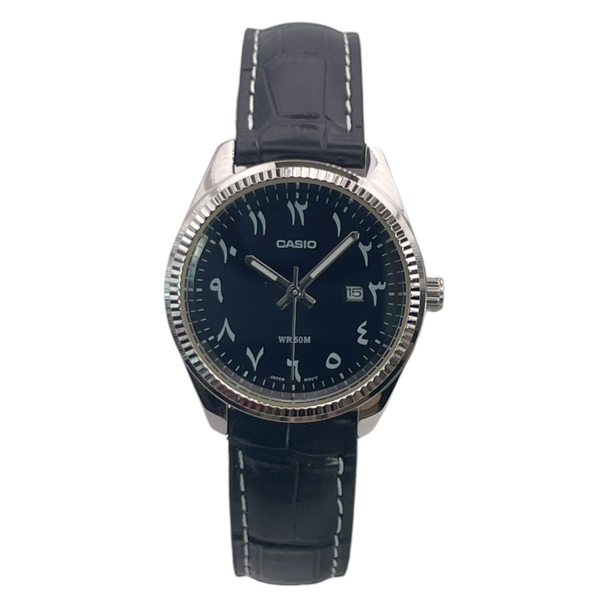Montre Casio Arabic Dial Femme LTP-1302L-1B3 Noir