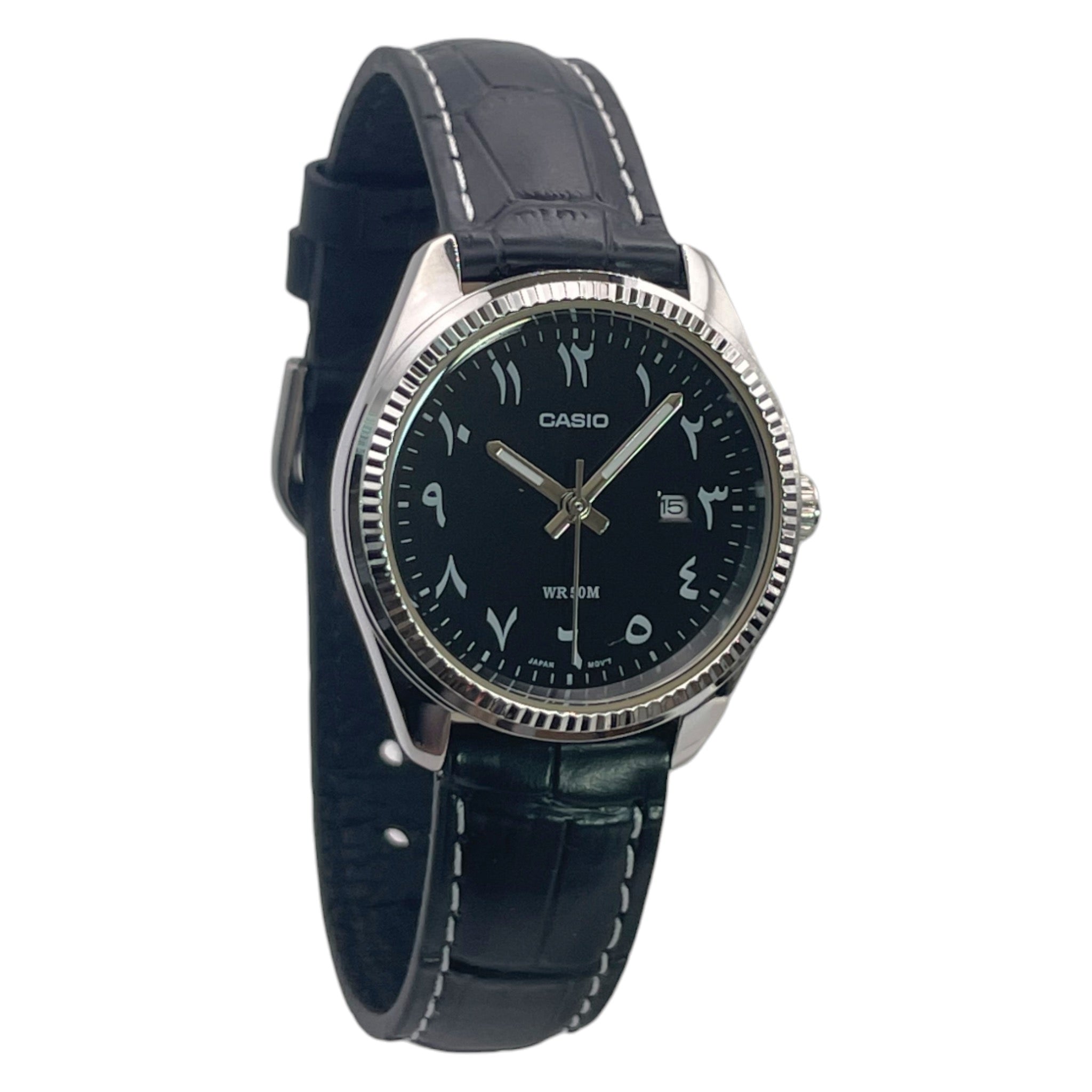 Montre Casio Arabic Dial Femme LTP-1302L-1B3 Noir