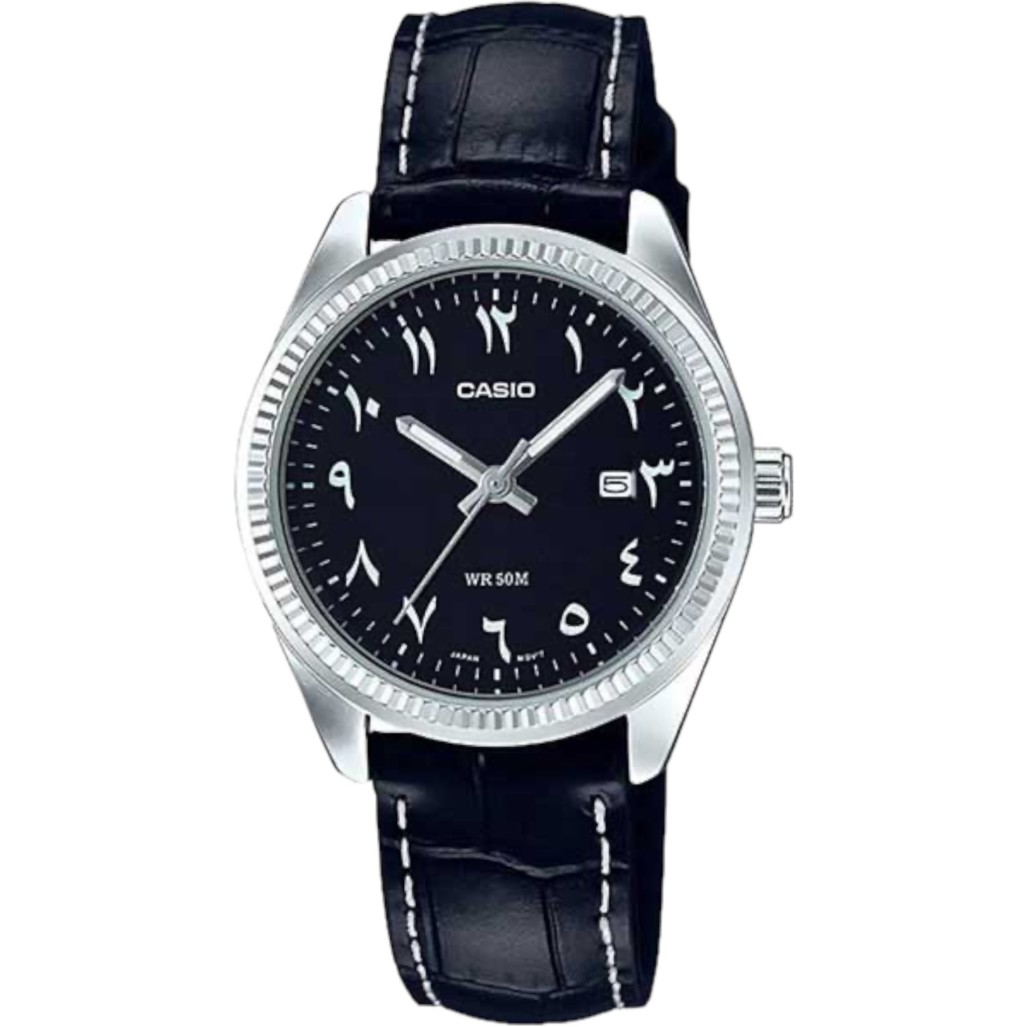 Montre Casio Arabic Dial Femme LTP-1302L-1B3 Noir