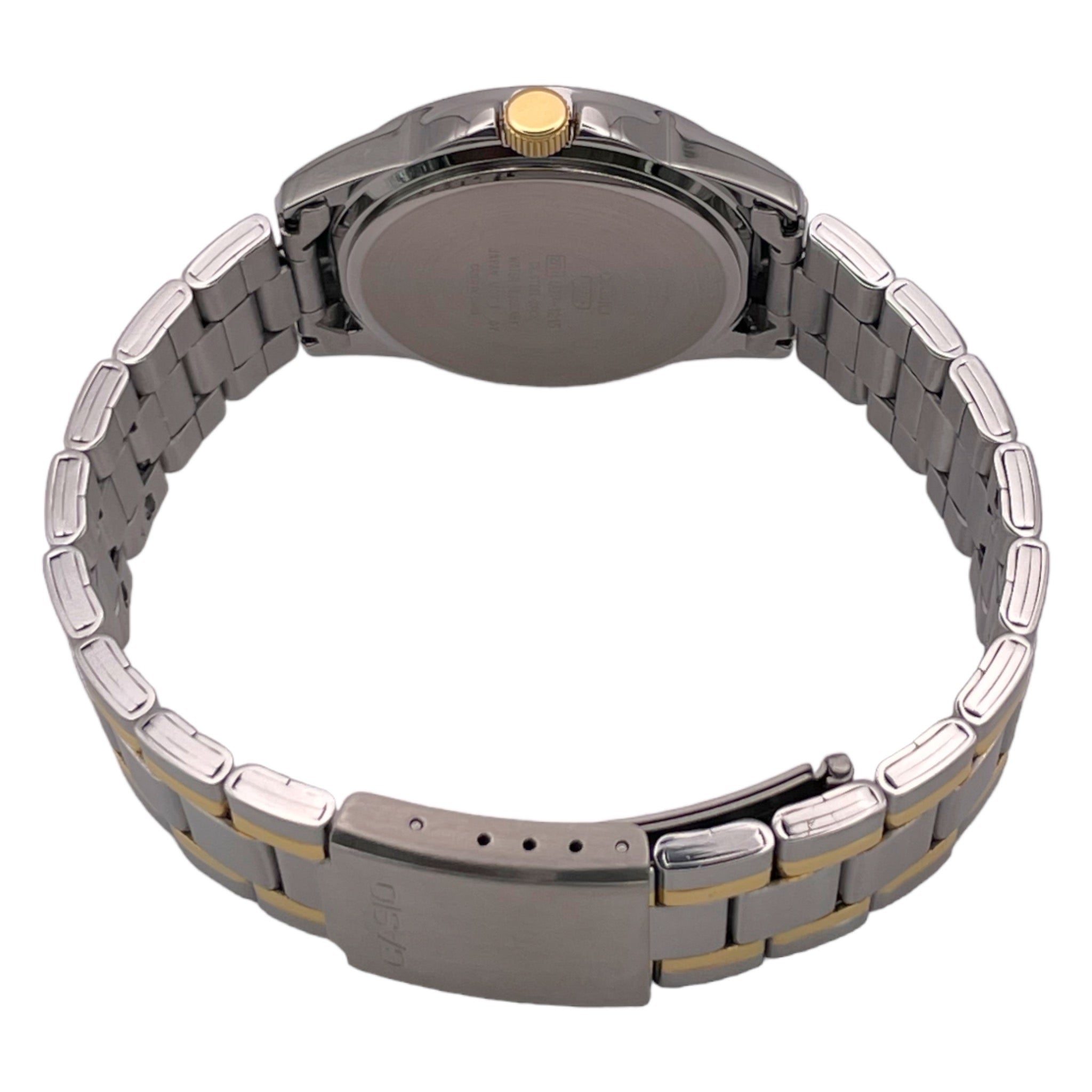 Casio Herrenuhr mit arabischem Zifferblatt MTP-1215SG-1B3