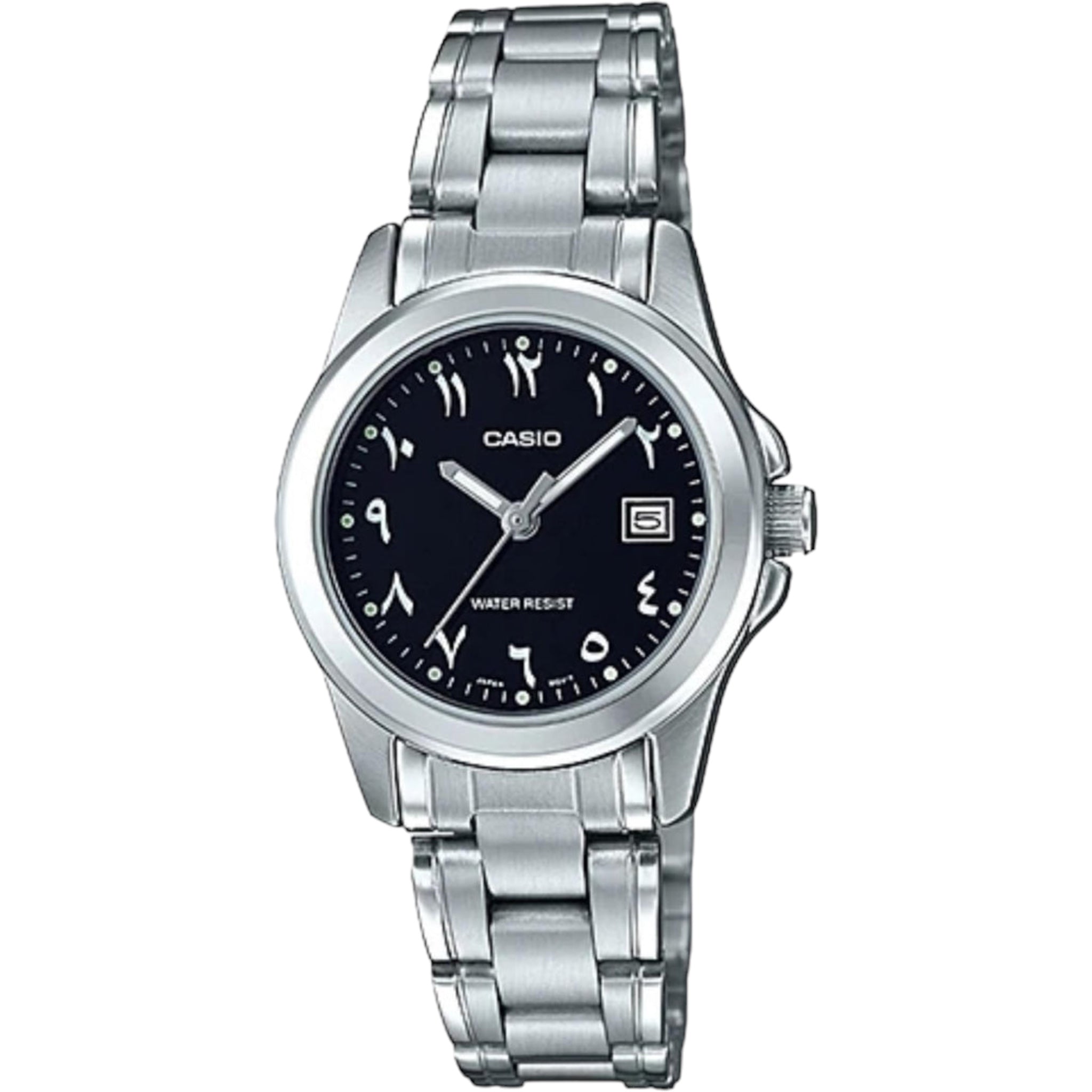 Montre Casio Arabic Dial Femme LTP-1215A-1B3 Noir