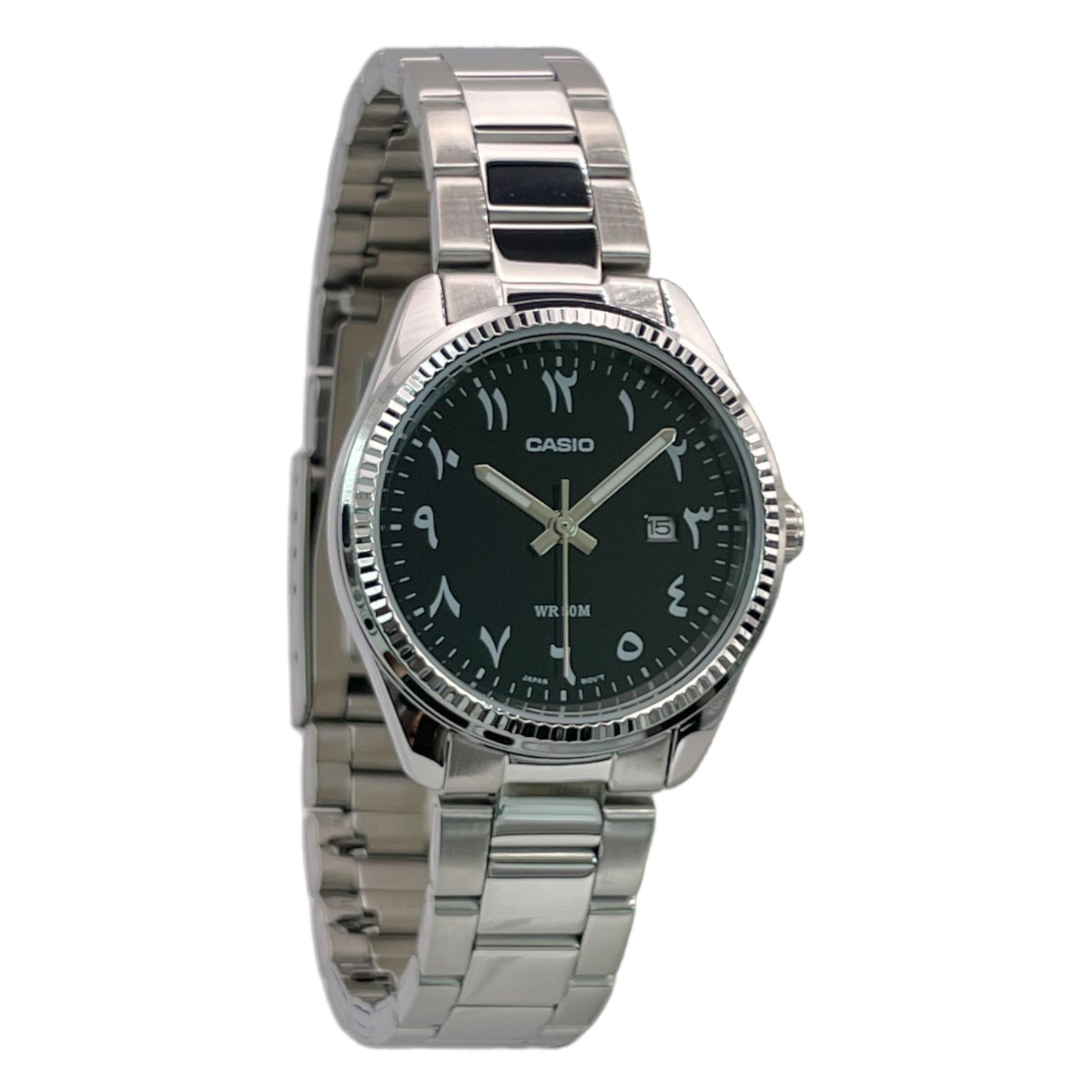 Montre Casio Arabic Dial Femme LTP-1302D-1B3 Noir