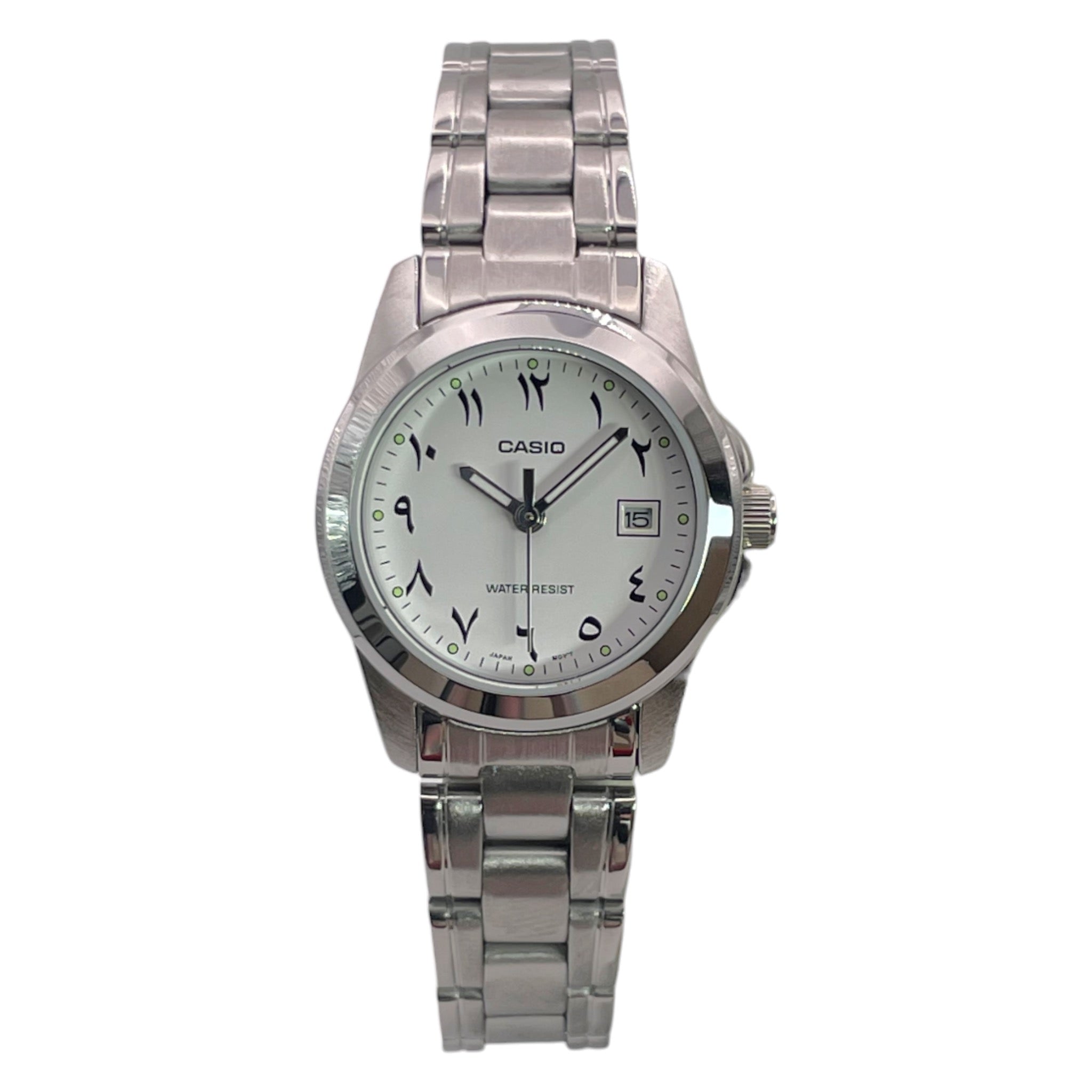 Montre Casio Arabic Dial Femme LTP-1215A-7B3 Blanc