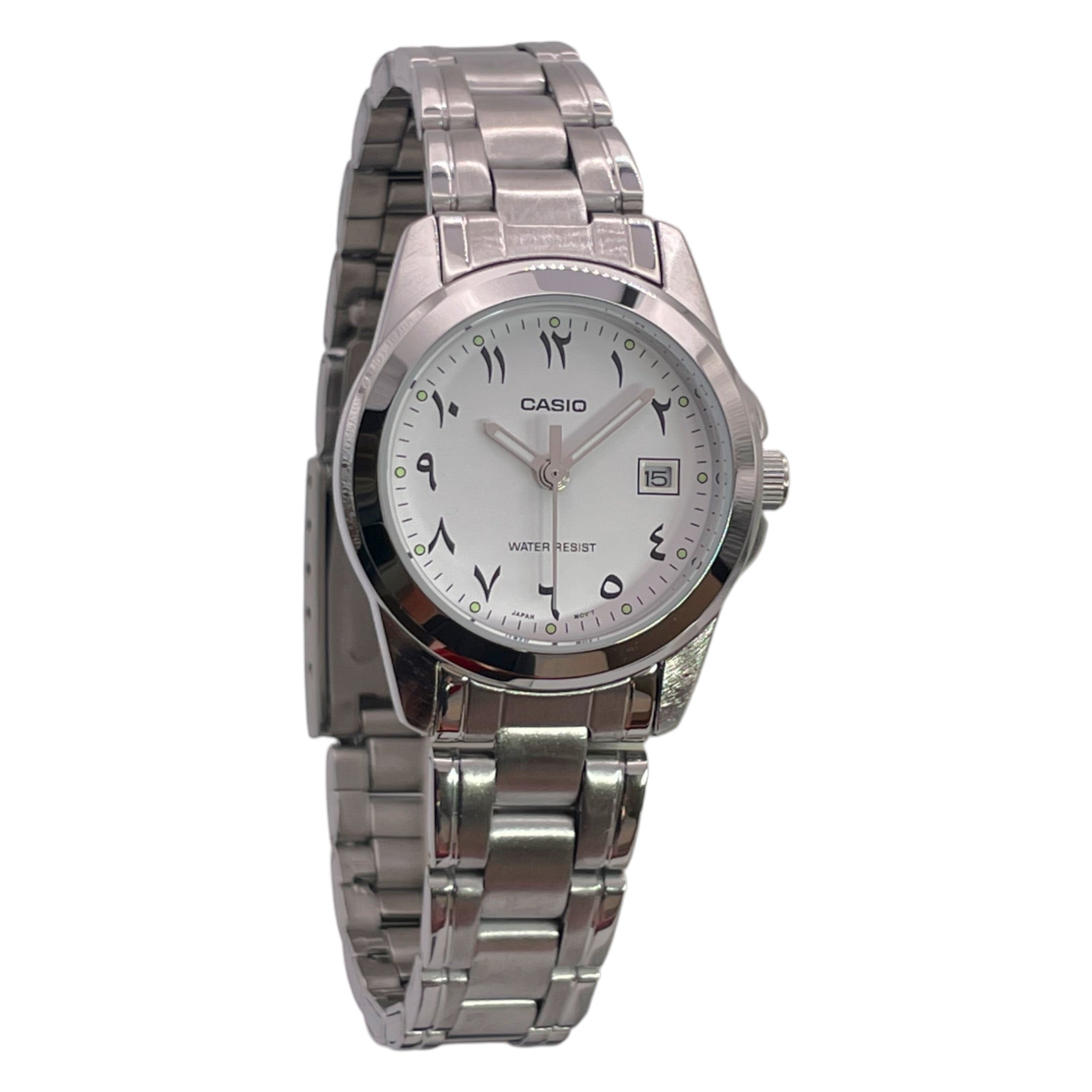 Montre Casio Arabic Dial Femme LTP-1215A-7B3 Blanc