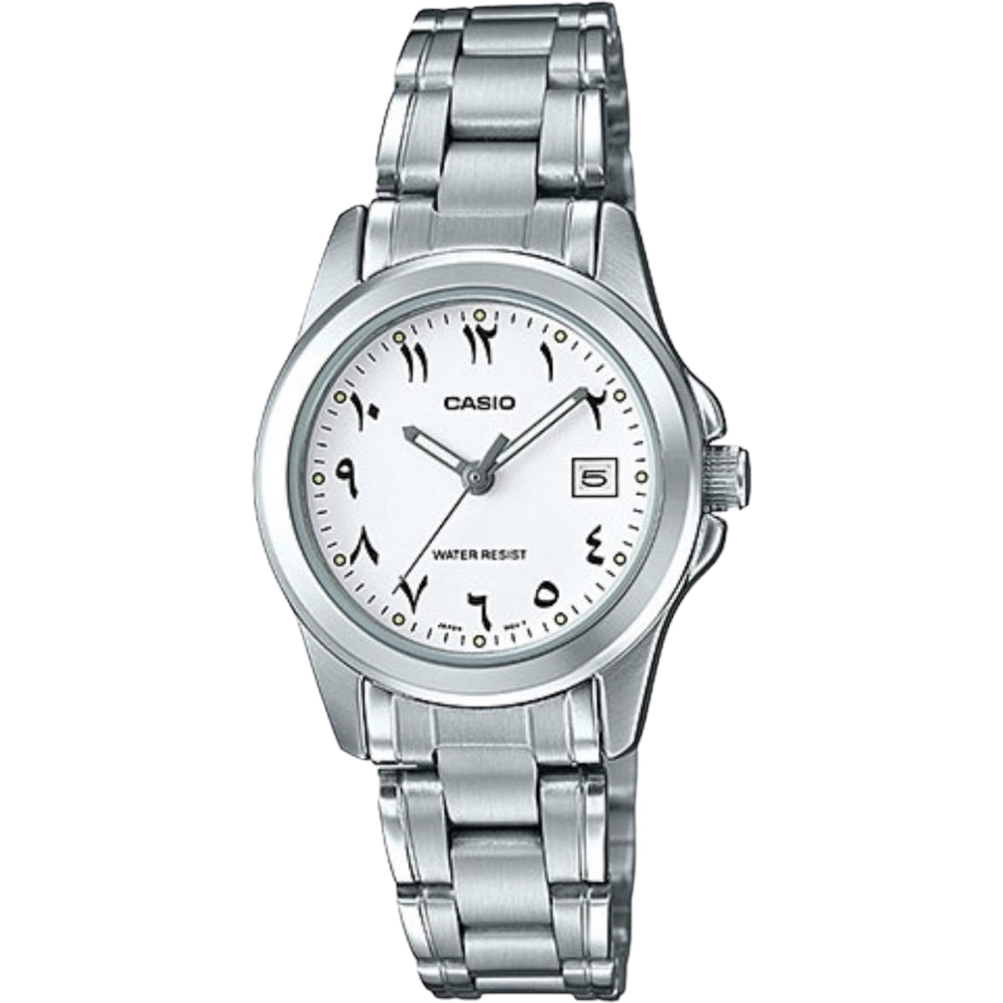 Montre Casio Arabic Dial Femme LTP-1215A-7B3 Blanc