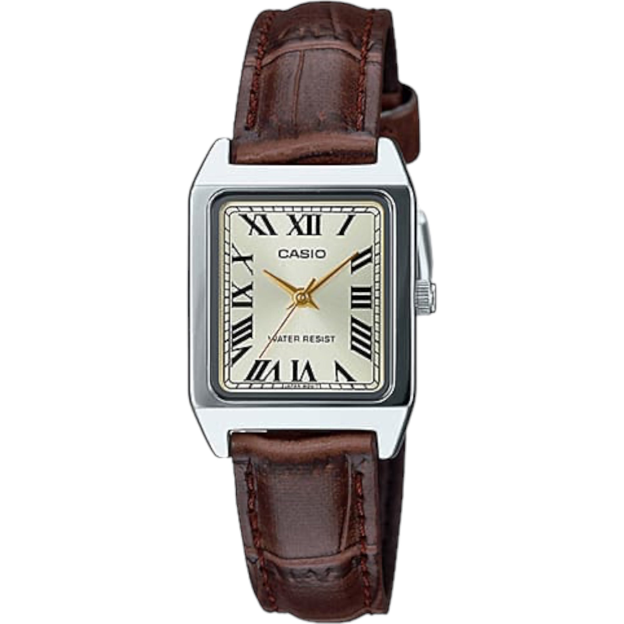 Casio Vintage Standard Damenuhr mit römischem Zifferblatt LTP-V007L-9B