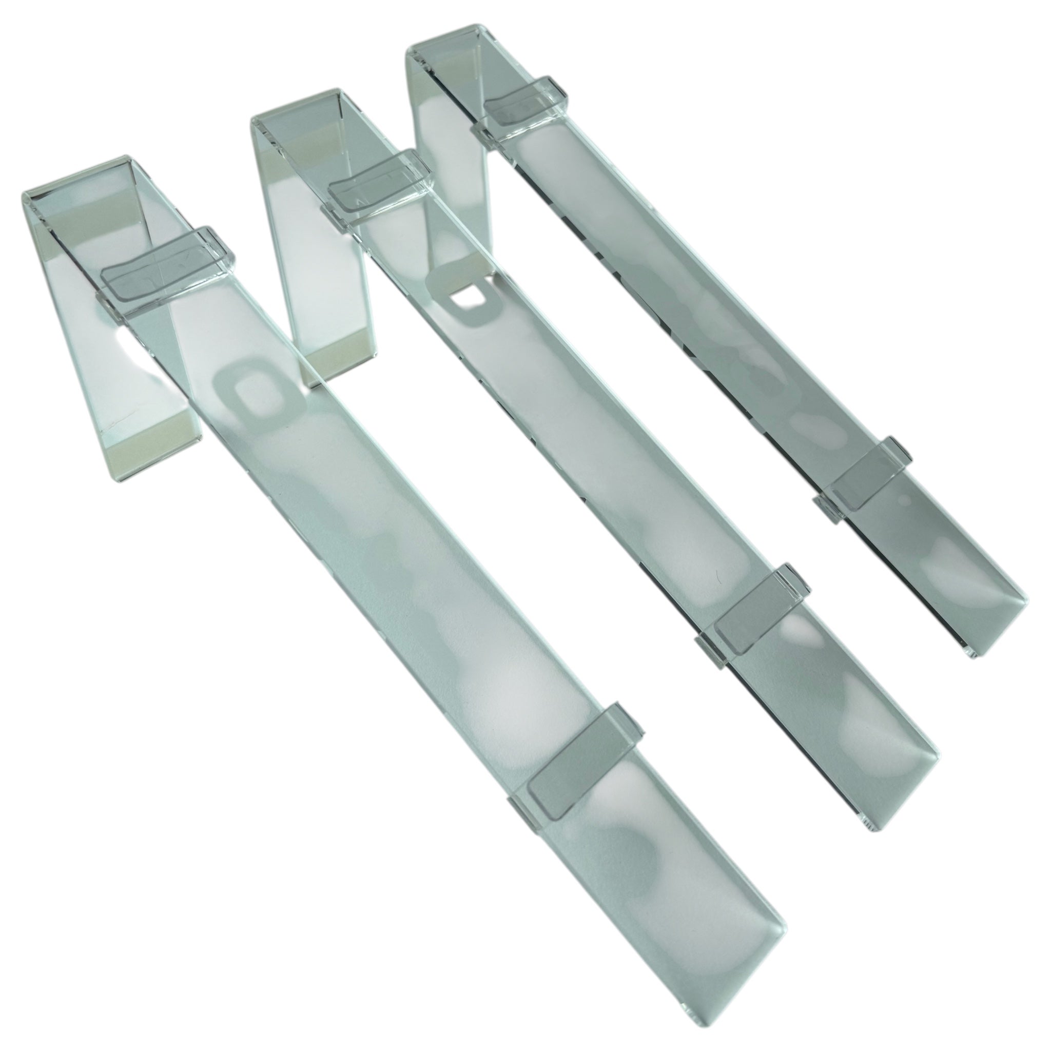 Set of 3 Casio watch display stands C-PPGE-SKI22 Transparent