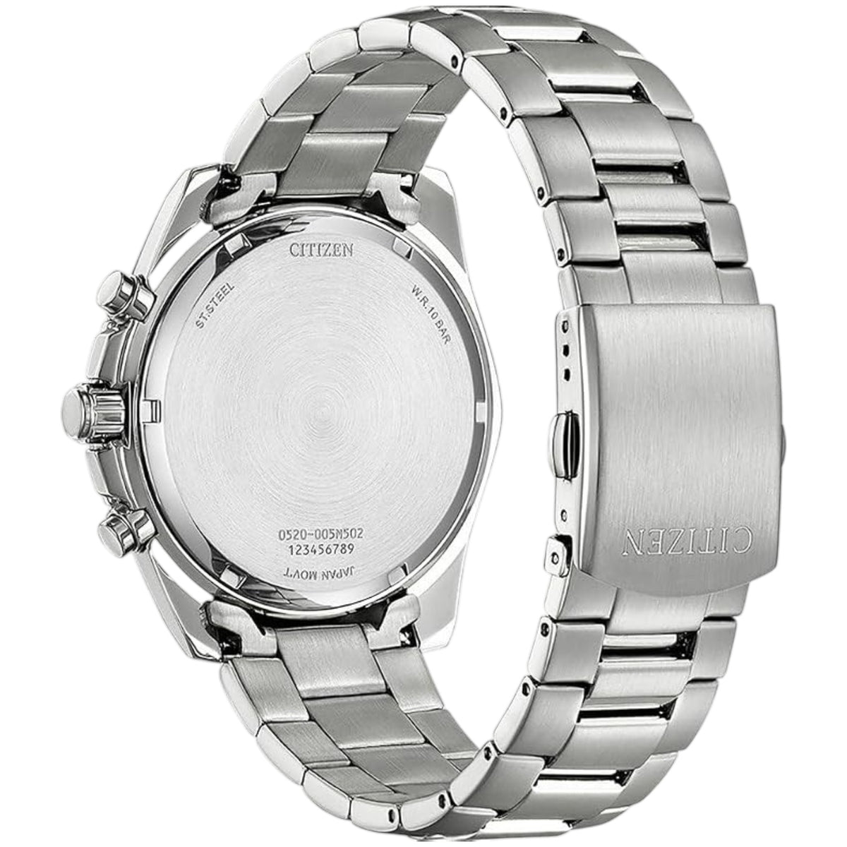 Relógio Citizen AN8200-50A Homem Prateado Preto