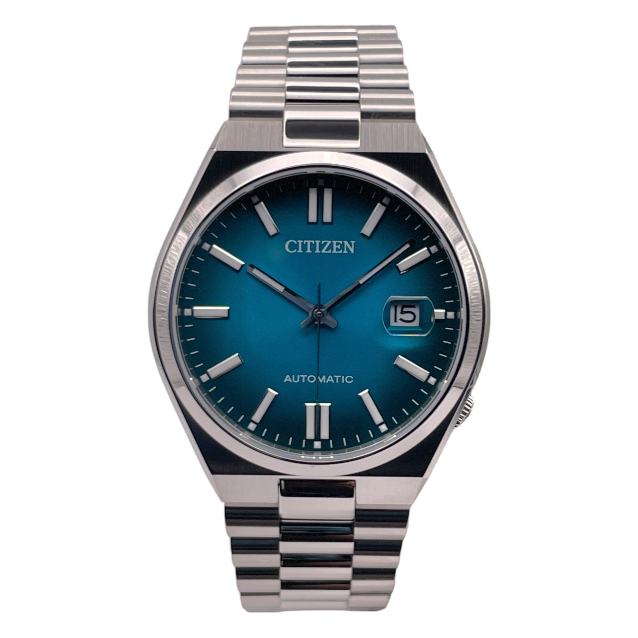 Citizen Tsuyosa nuanced blue watch NJ0151-88X