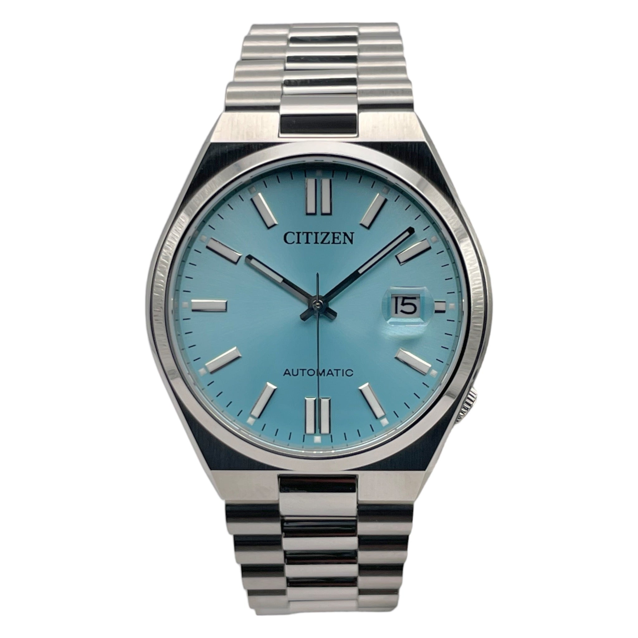 Citizen Tsuyosa Blaue Uhr NJ0151-88M
