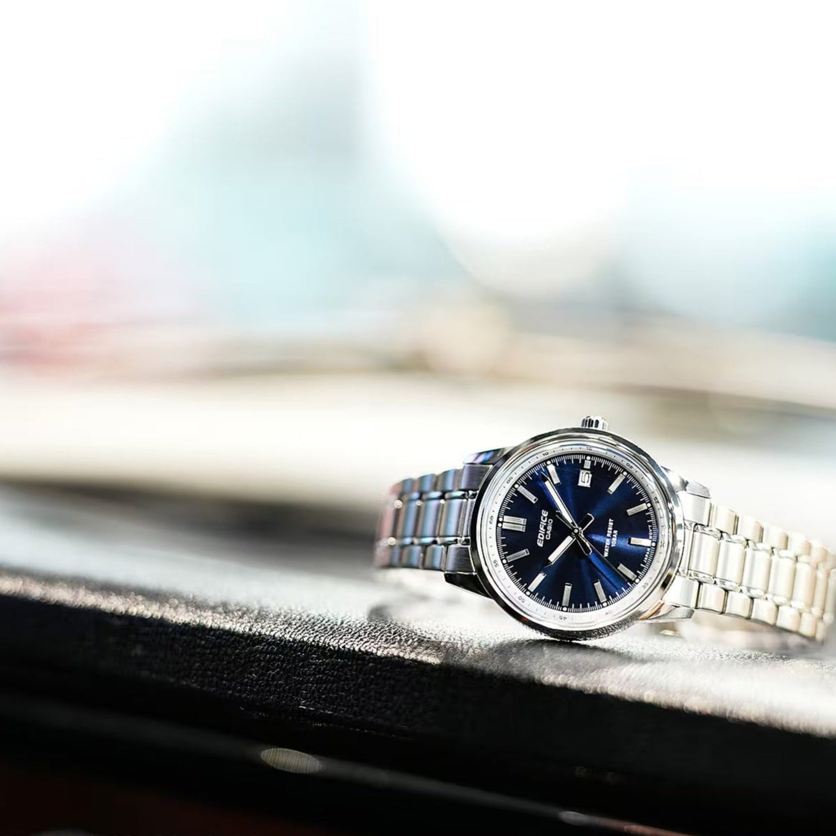 Montre Casio Edifice EFR-109D-2A Ronde Bleu Homme