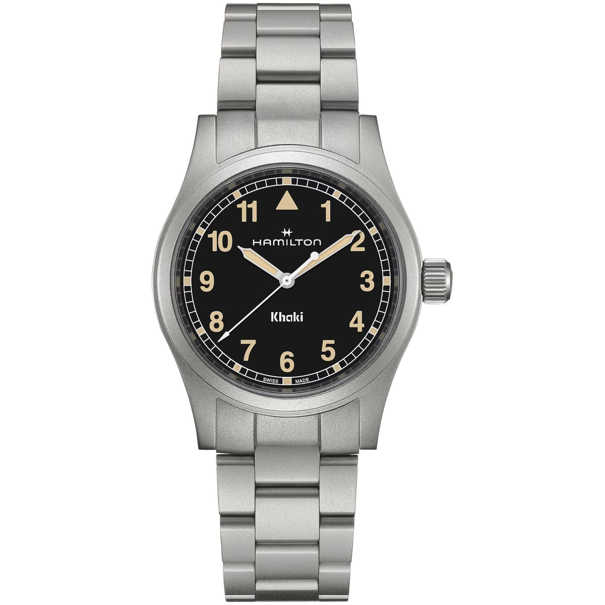 Hamilton Khaki Field Quarz H69401131 Herrenuhr Schwarz