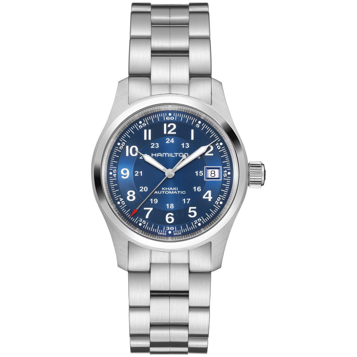 Hamilton Khaki Field Automatic H70455140 Men's Blue Watch