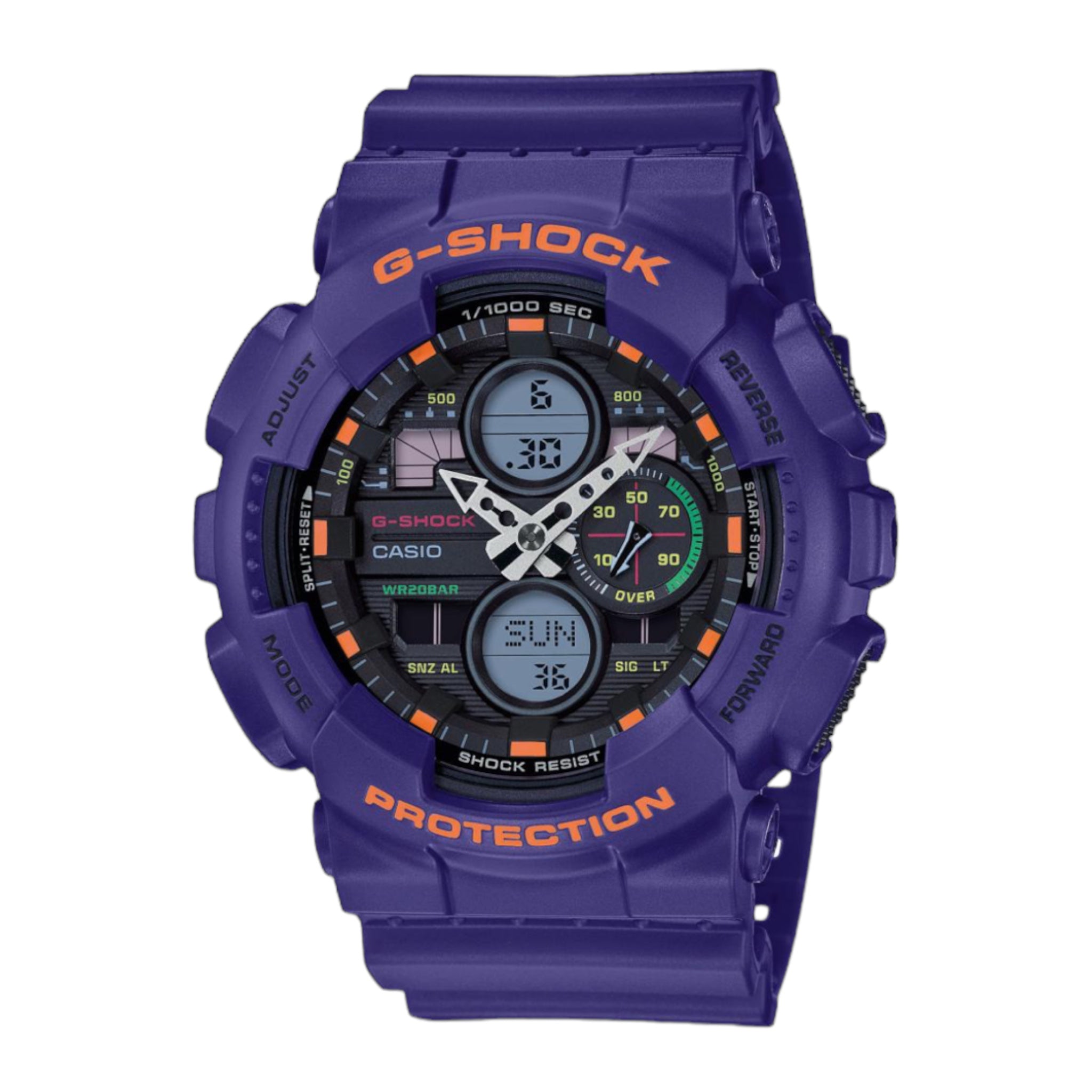 Casio G-Shock GA-140-6AER Purple Watch