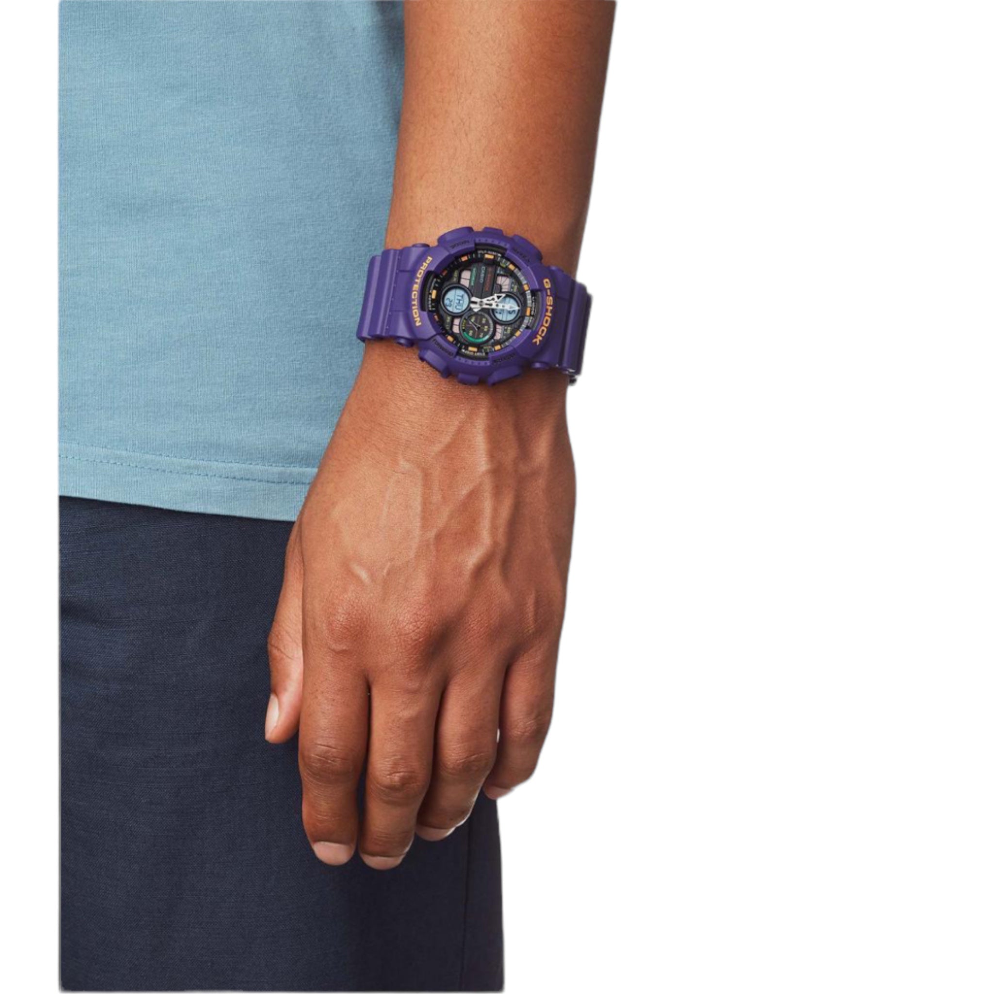 Casio G-Shock GA-140-6AER Purple Watch
