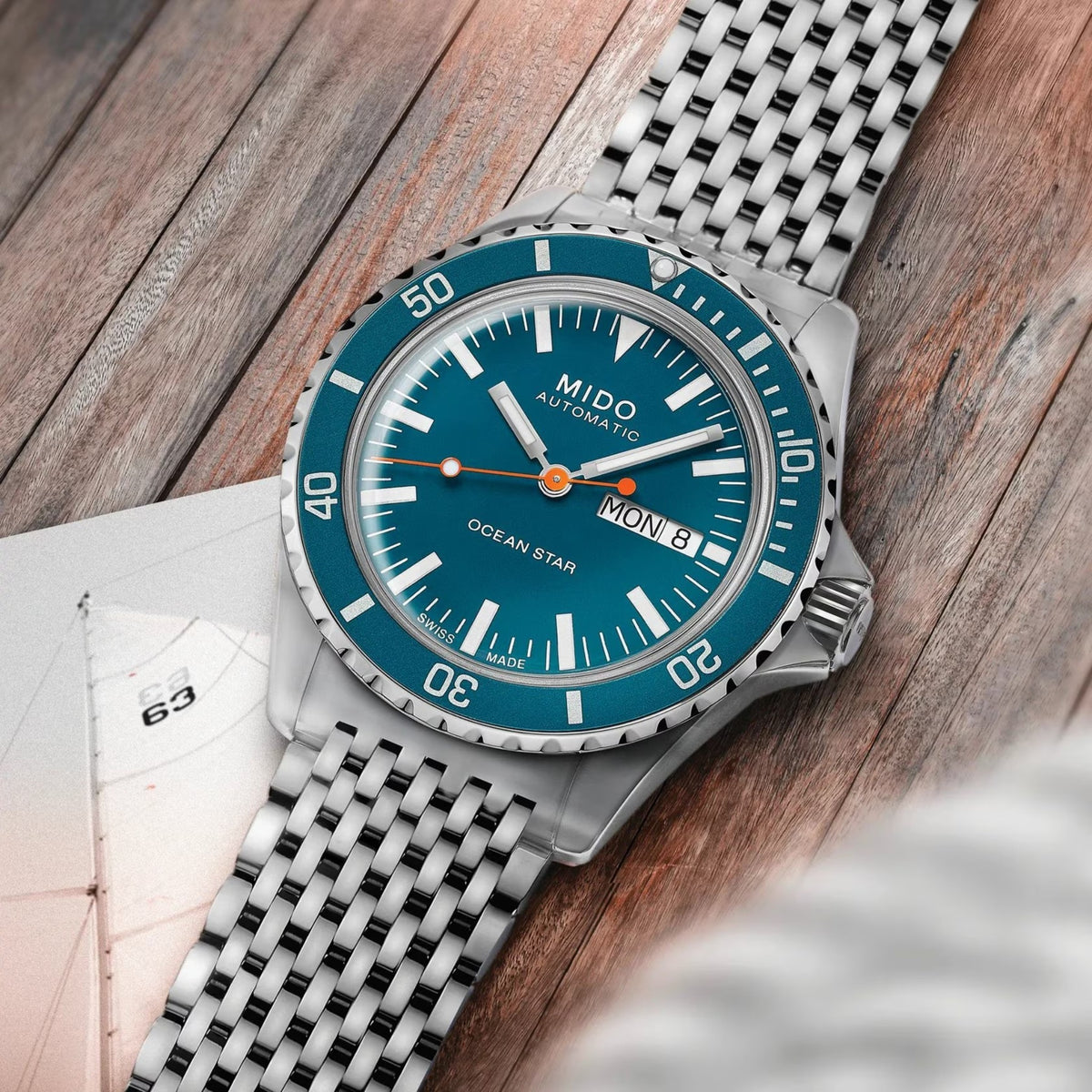 Montre Mido Ocean Star Tribute M026.830.11.041.00 Homme Bleu