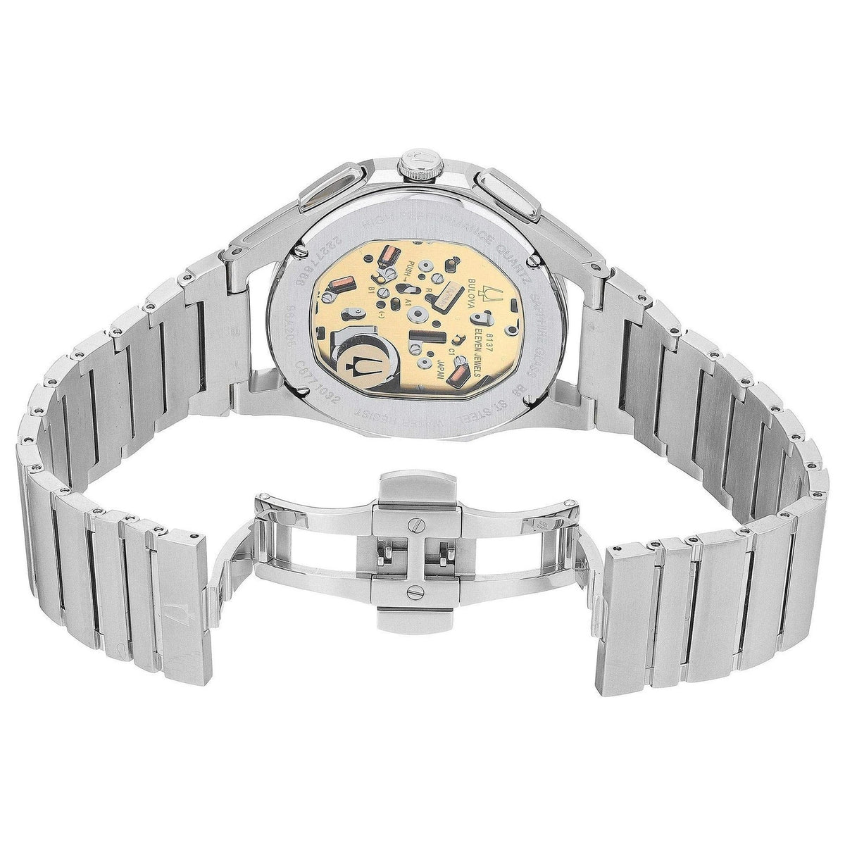 Montre Bulova 96A205 Chronographe 44mm Bleu Homme