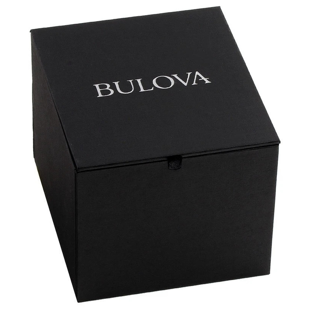 Bulova 96A245 GMT Automatik Herrenuhr 42mm Schwarzes Leder