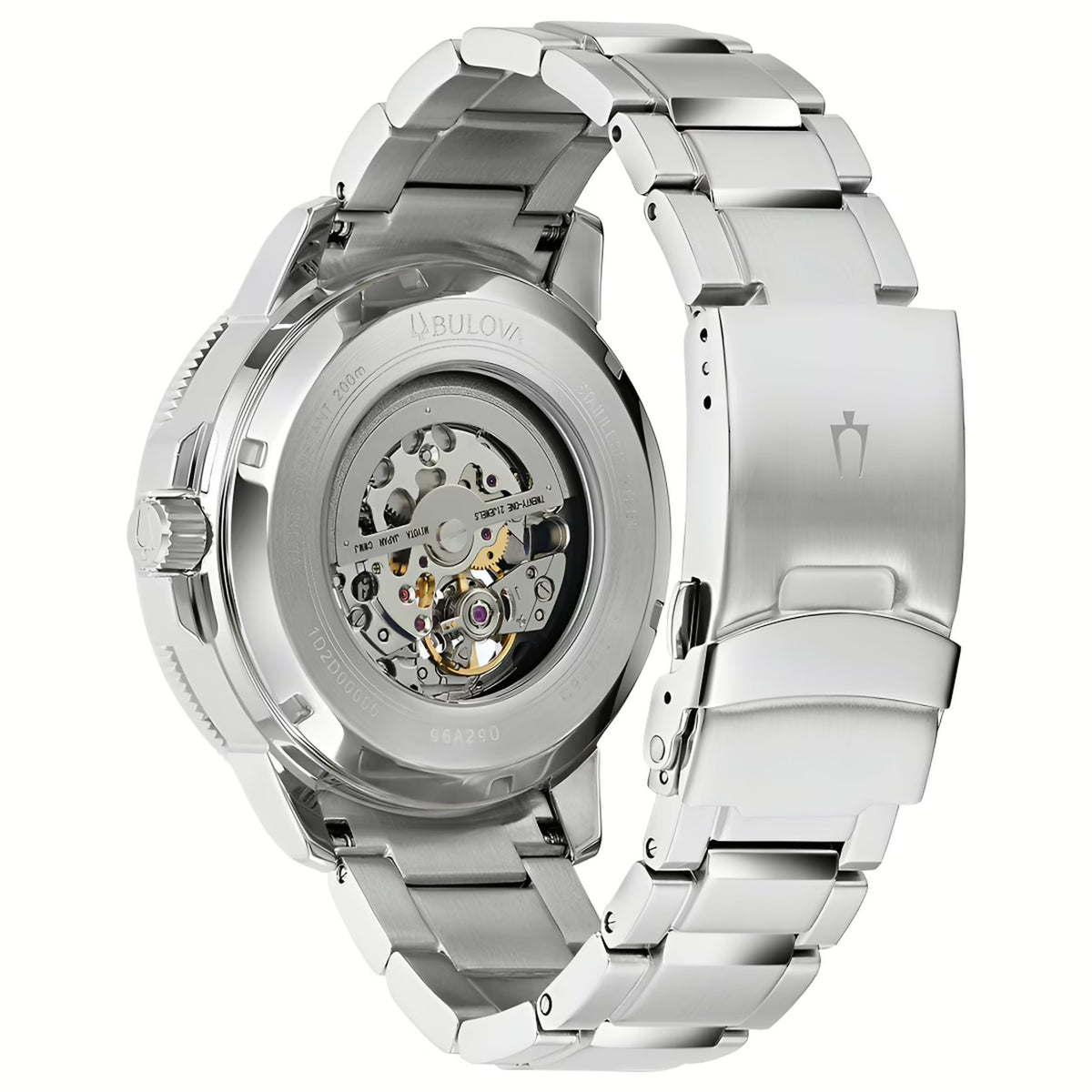 Montre Bulova 96A290 Marine Star Automatique Noir