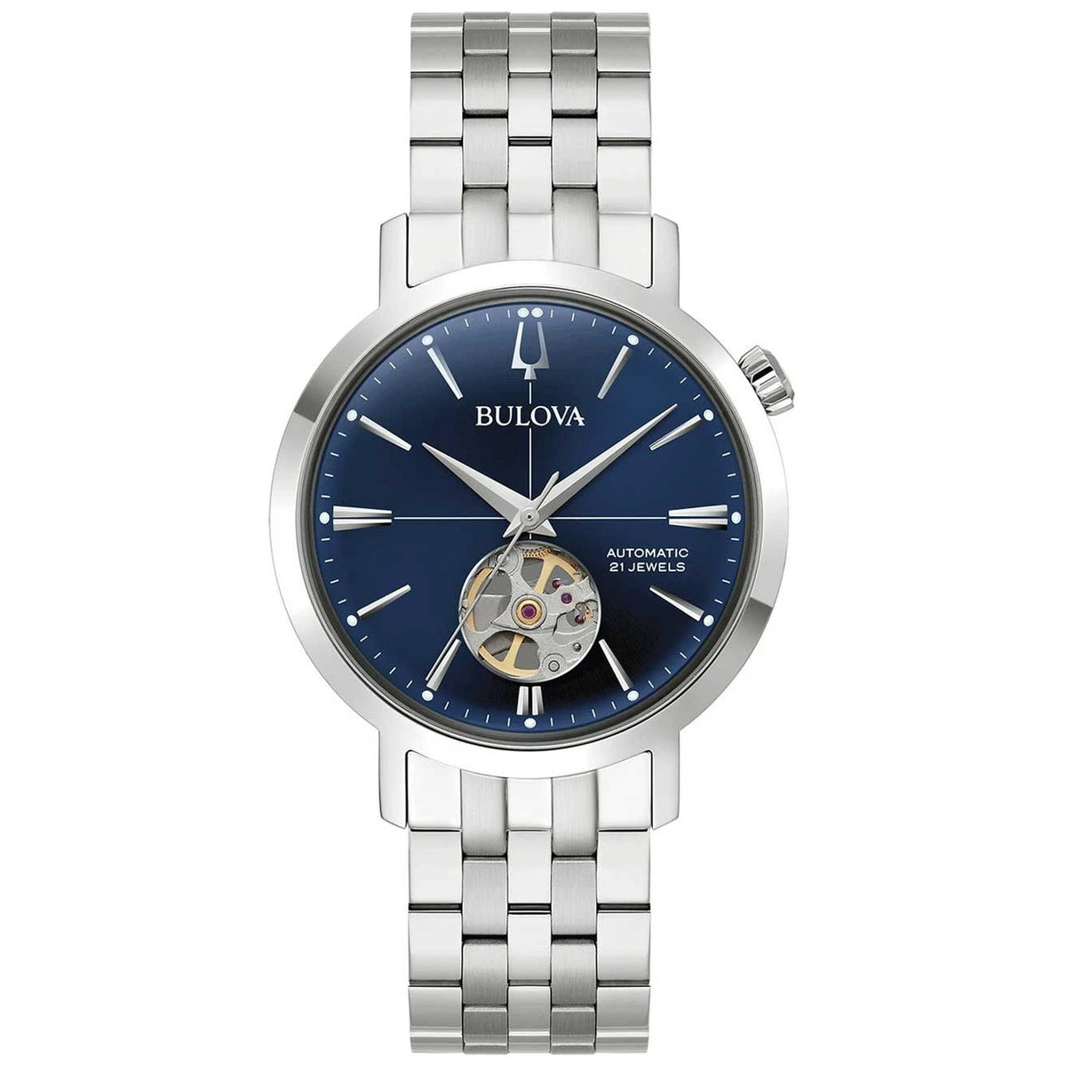 Bulova 96A320 Aerojet Automatikuhr 38mm Blau Herren