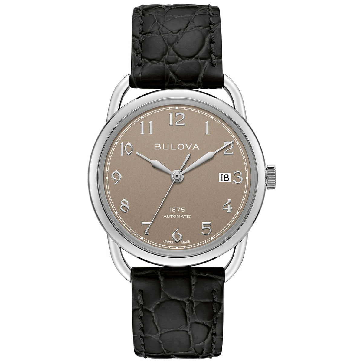 Bulova 96B324 Joseph horloge, limited edition van 350 exemplaren, automatisch, 38 mm, bruin leer, herenhorloge