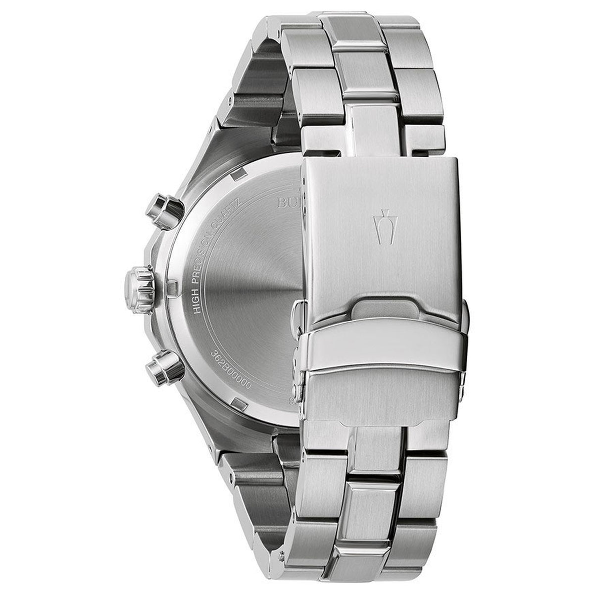 Bulova 96B408 Herrenuhr Classic Chronograph 44mm Silber