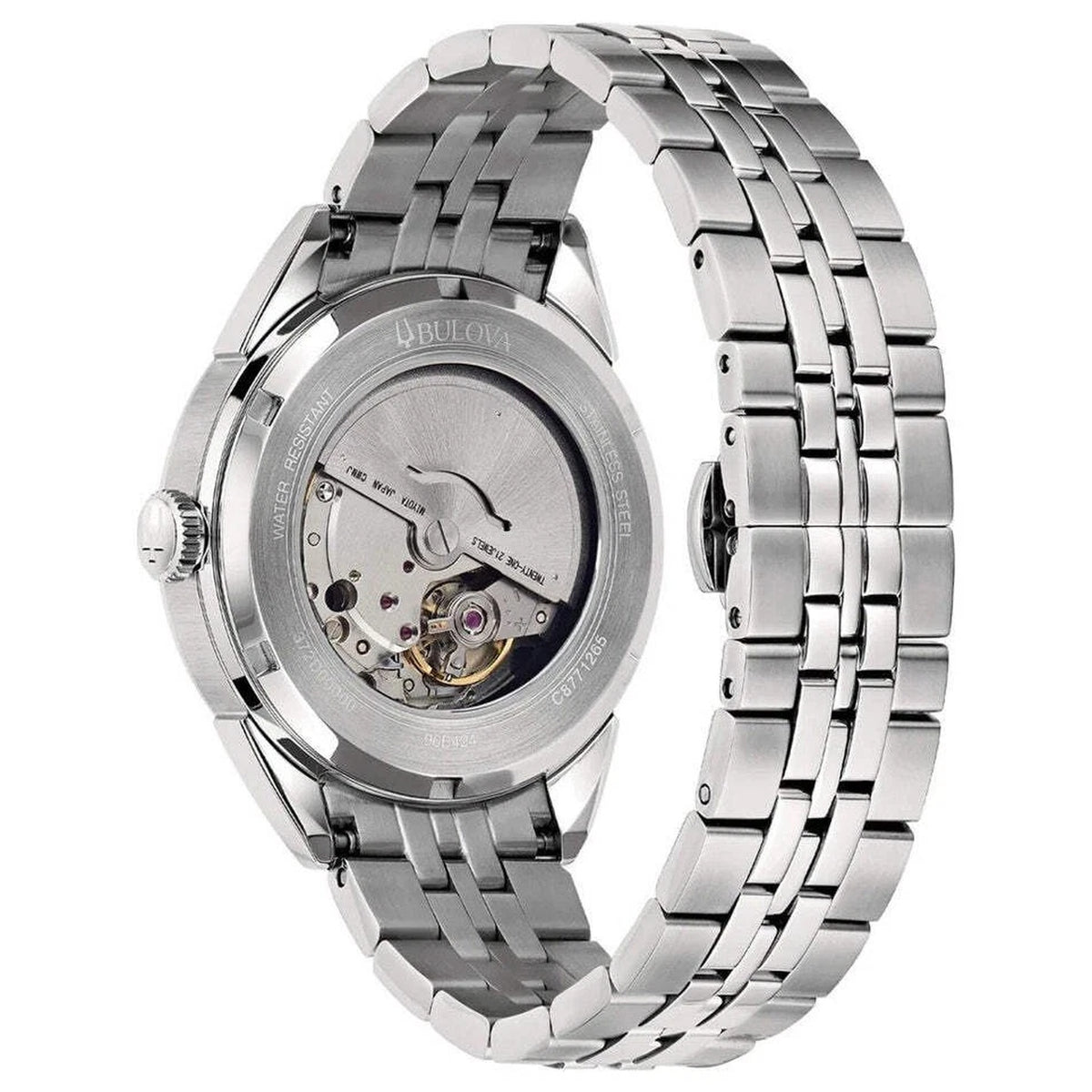 Montre Bulova 96B423 Sutton Automatique 41.5mm Bleu Homme