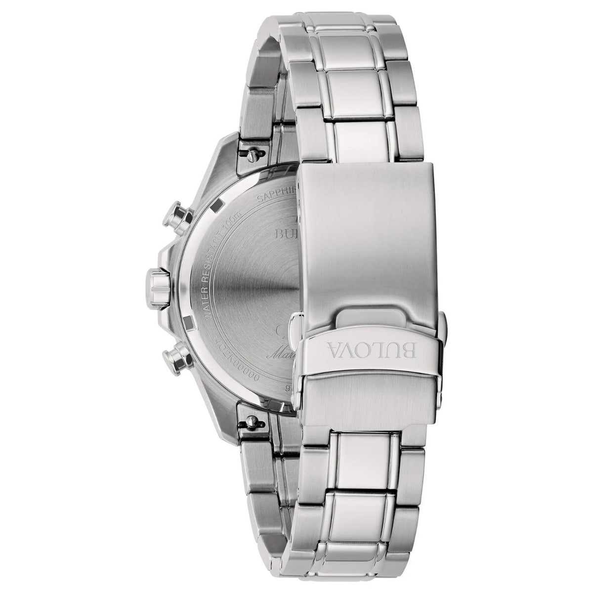 Bulova 96B466 Marine Star Series B Chronograph 43mm Herrenuhr Blau