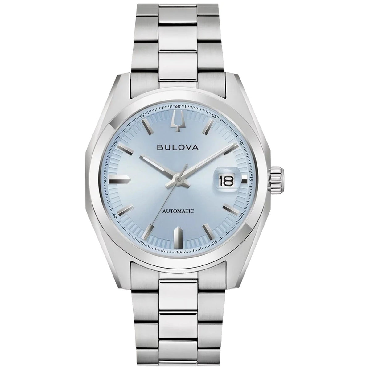 Bulova 96B469 Surveyor Automatikuhr 39mm Blau Herren