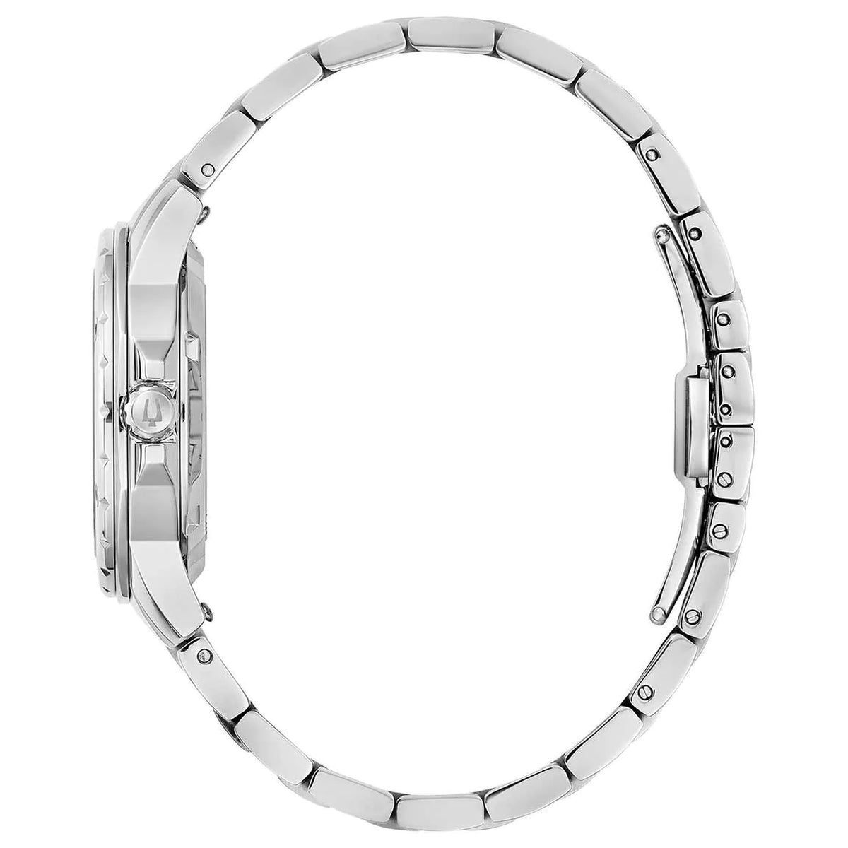 Bulova 96L326 Marine Star Series A Automatic Mother-of-Pearl 35mm Women's Watch