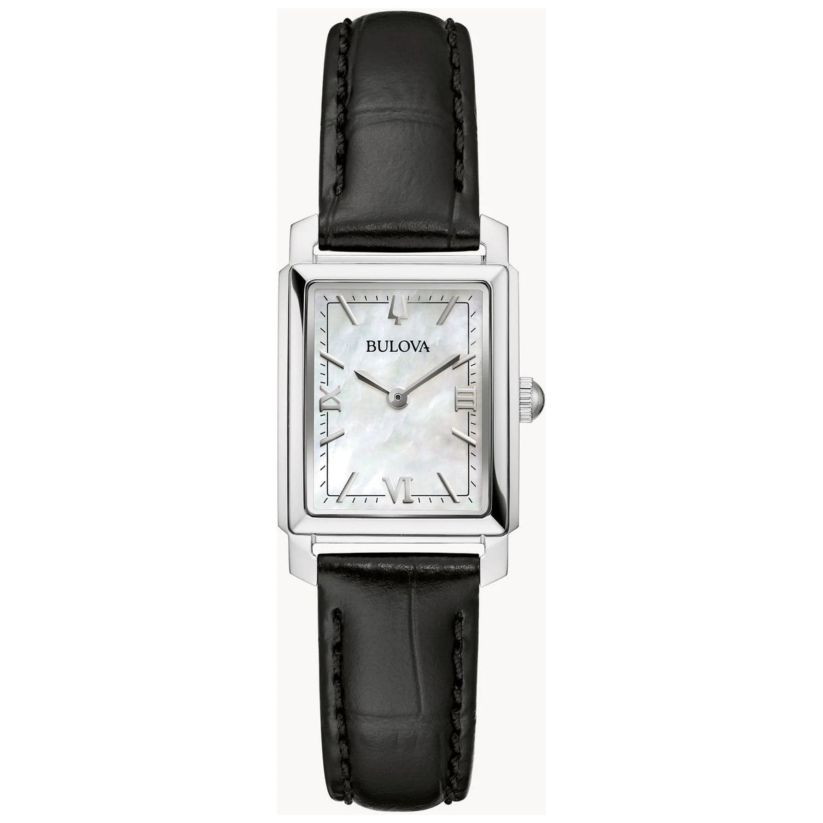 Bulova 96L330 Classic Damenuhr 21mm Leder Perlmutt