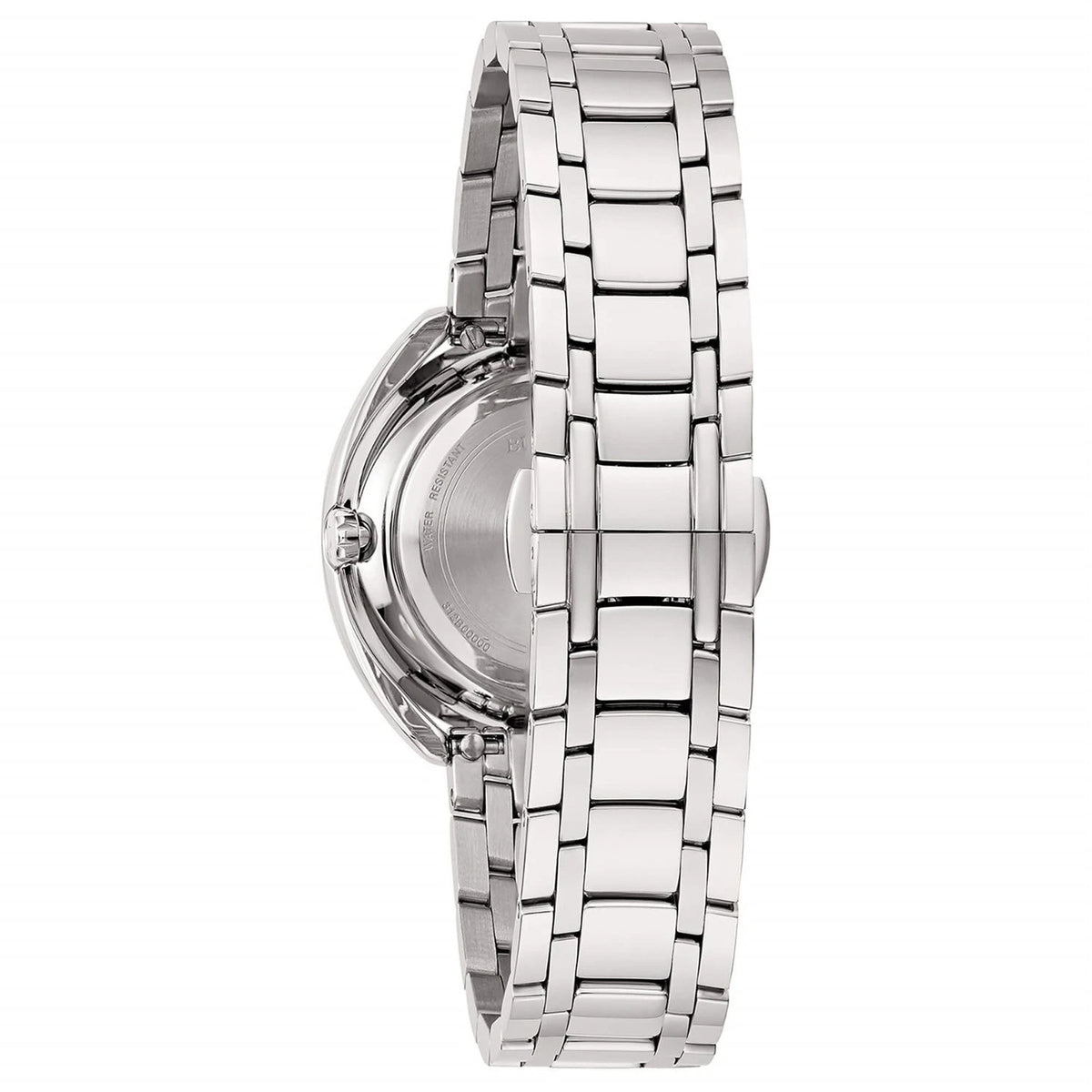 Bulova 96P240 Duality Diamantenuhr 34mm Damen Weiß