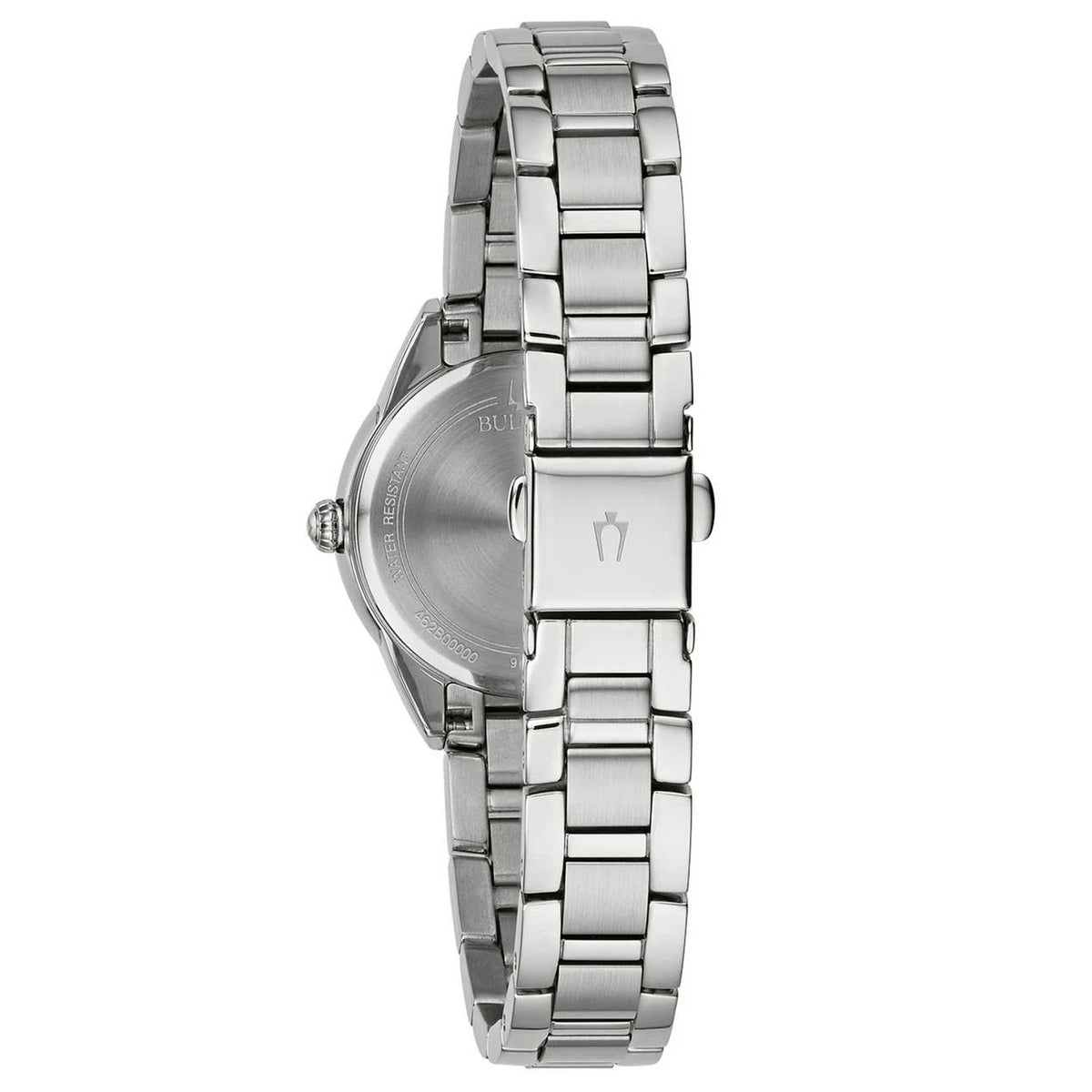Bulova 96P255 Sutton Damenuhr Diamanten 28mm Blau