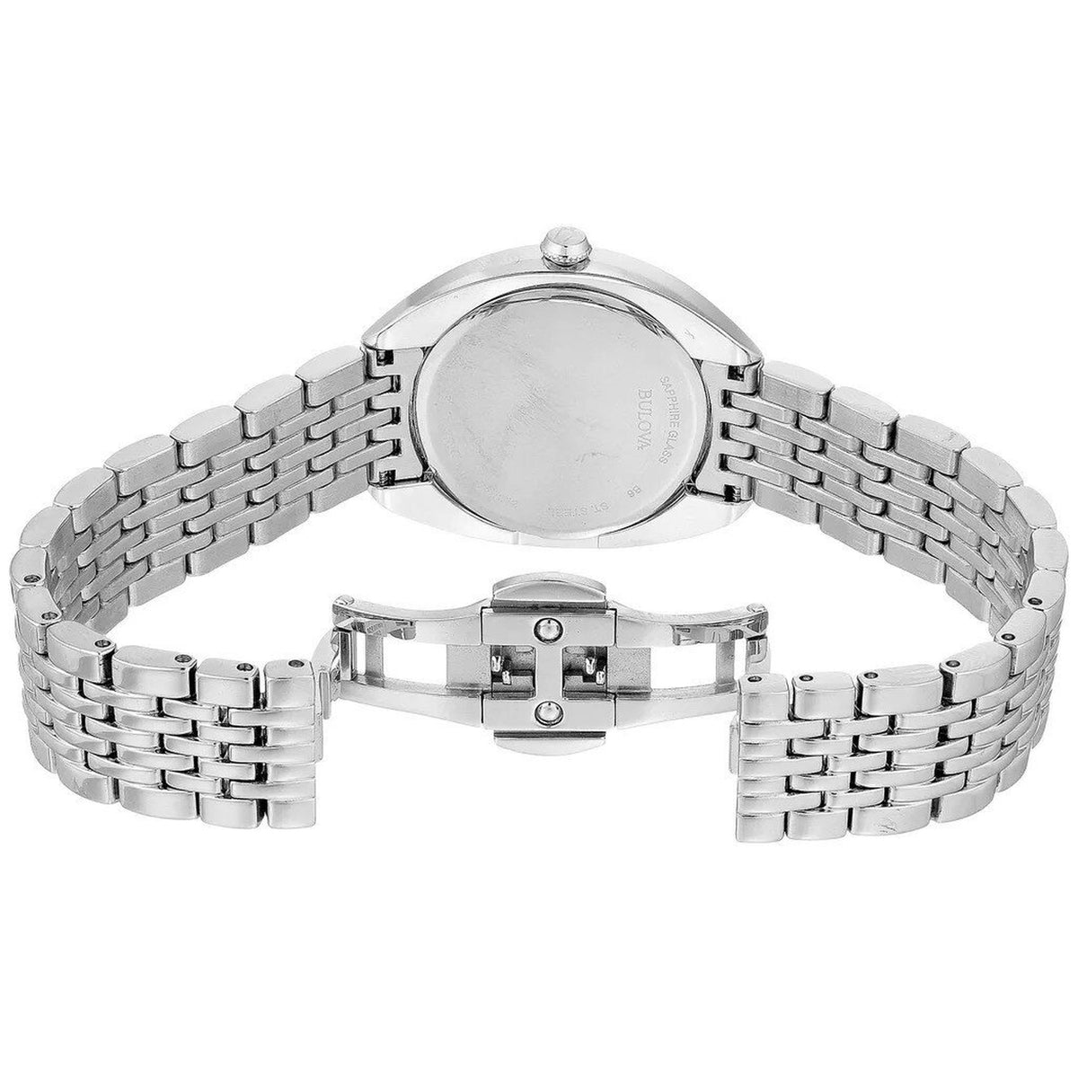 Montre Bulova 96R212 Curv Diamants Argenté Femme