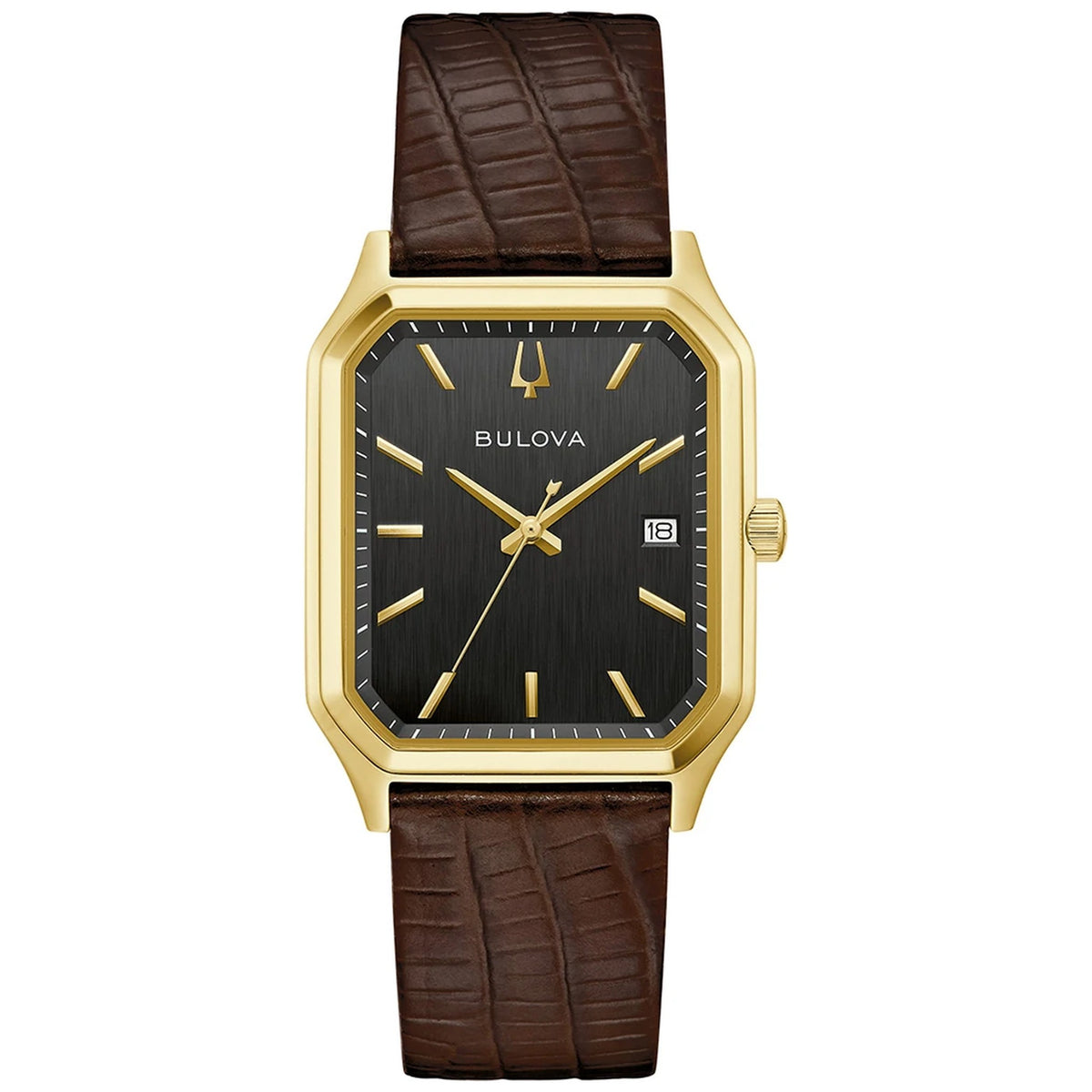 Montre Bulova 97B235 We Are All Here 32mm Cuir Noir Homme