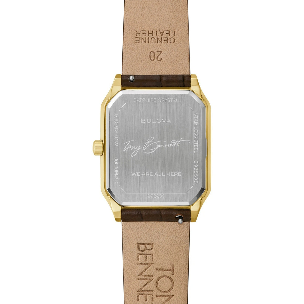 Montre Bulova 97B235 We Are All Here 32mm Cuir Noir Homme