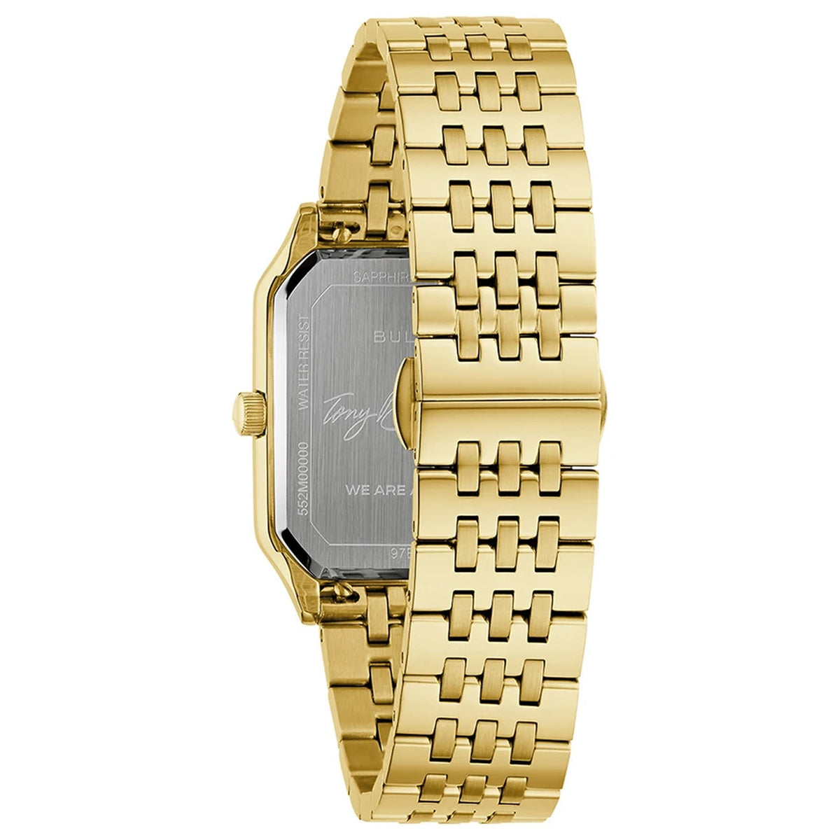 Bulova 97B236 We Are All Here Uhr 32mm Silberfarben Herren