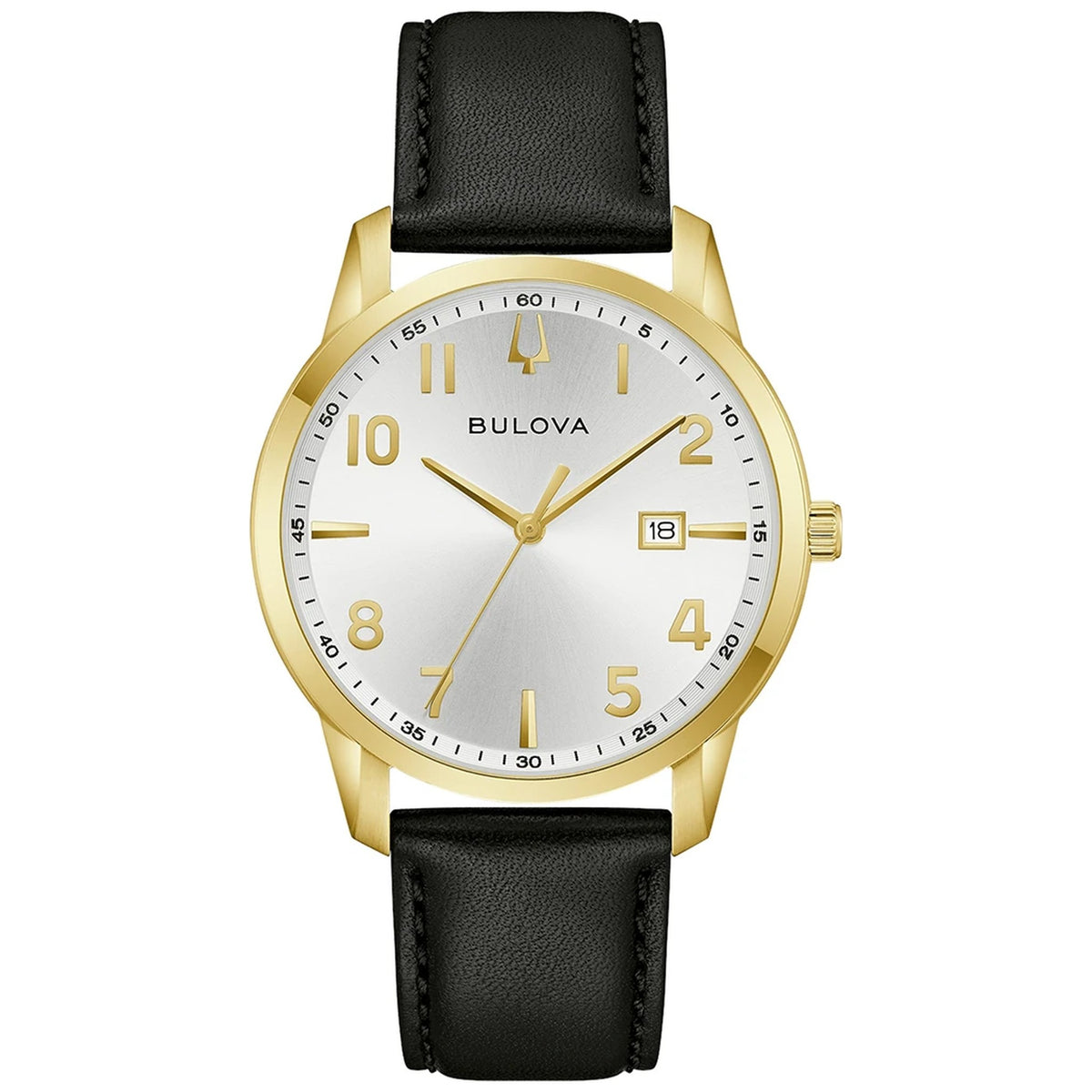 Montre Bulova 97B238 Sutton 40mm Cuir Blanc Homme