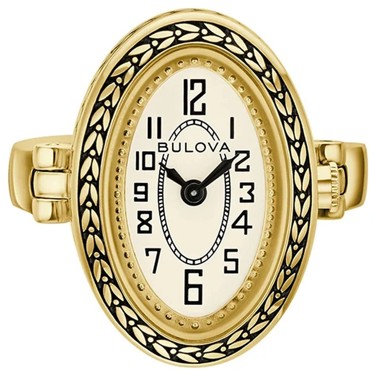 Bulova 97L188 17mm Ivory Women's Watch