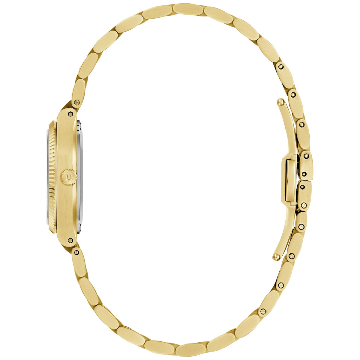 Bulova 97L189 Super Seville Damen-Uhr 25 mm Weiß