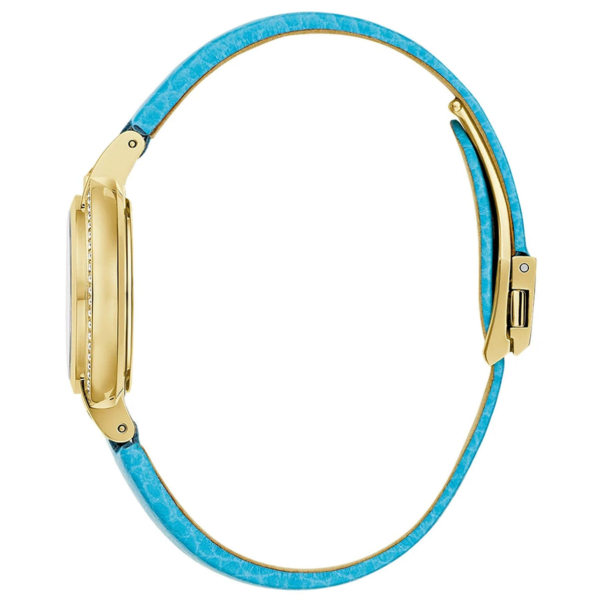Bulova 97R104 Rubaiyat Diamonds 30.5mm Blue Leather Women's Watch